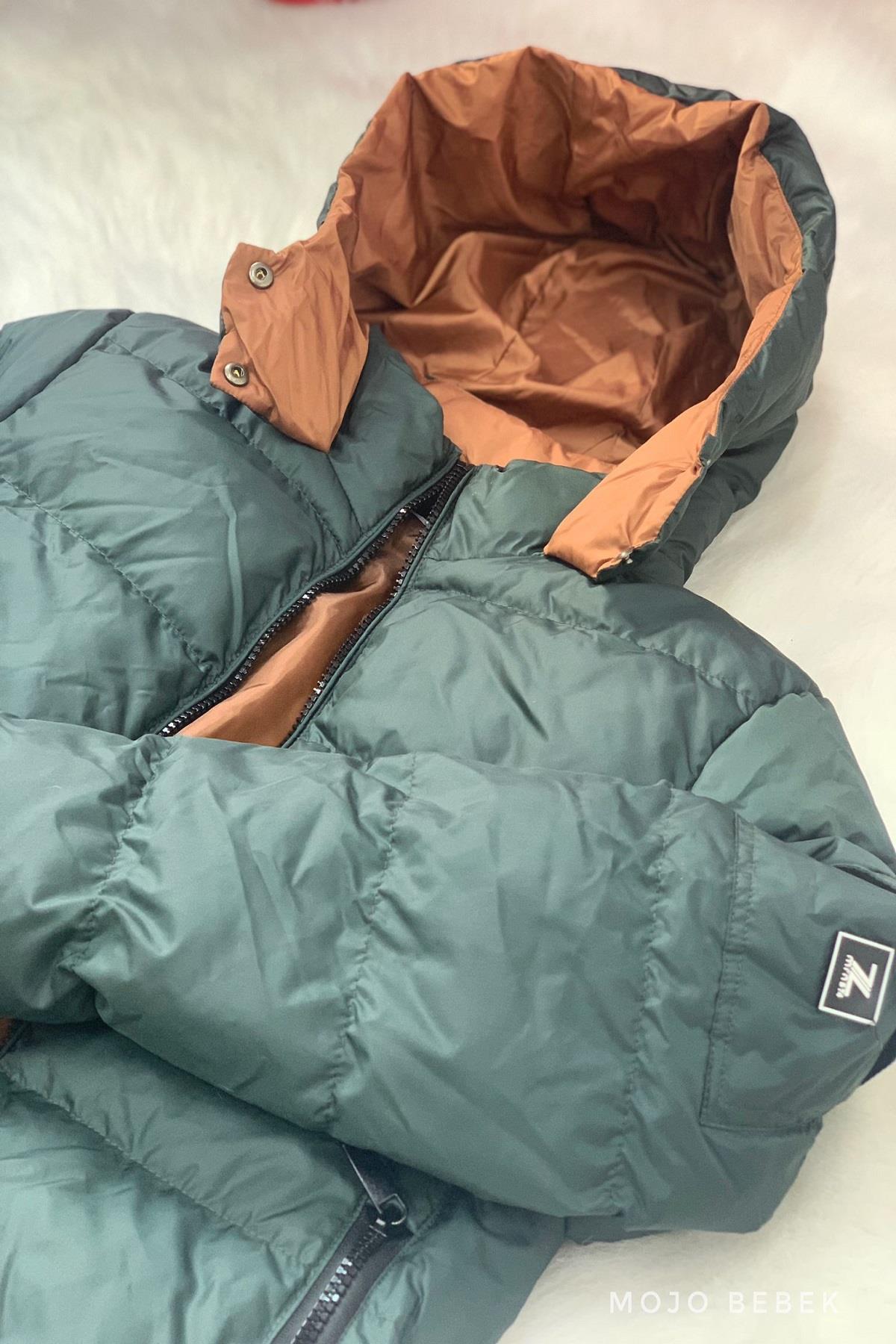 Marions Erkek Çocuk Mont MBM27 Yeşil