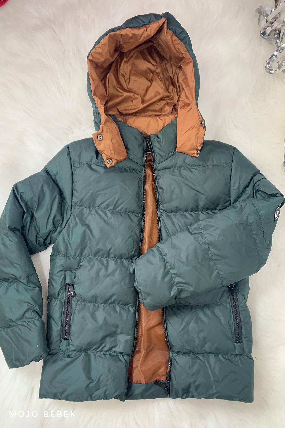 Marions Erkek Çocuk Mont MBM27 Yeşil