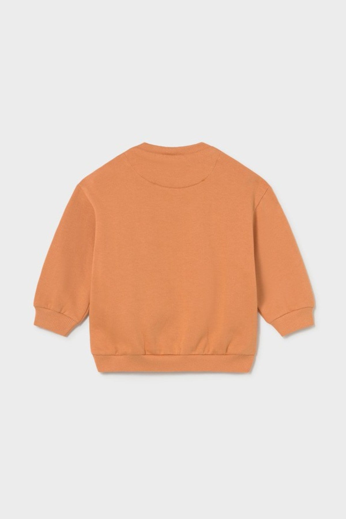 Mayoral Erkek Bebek 1-4 Yaş Desenli Nakışlı Sweatshirt Turuncu
