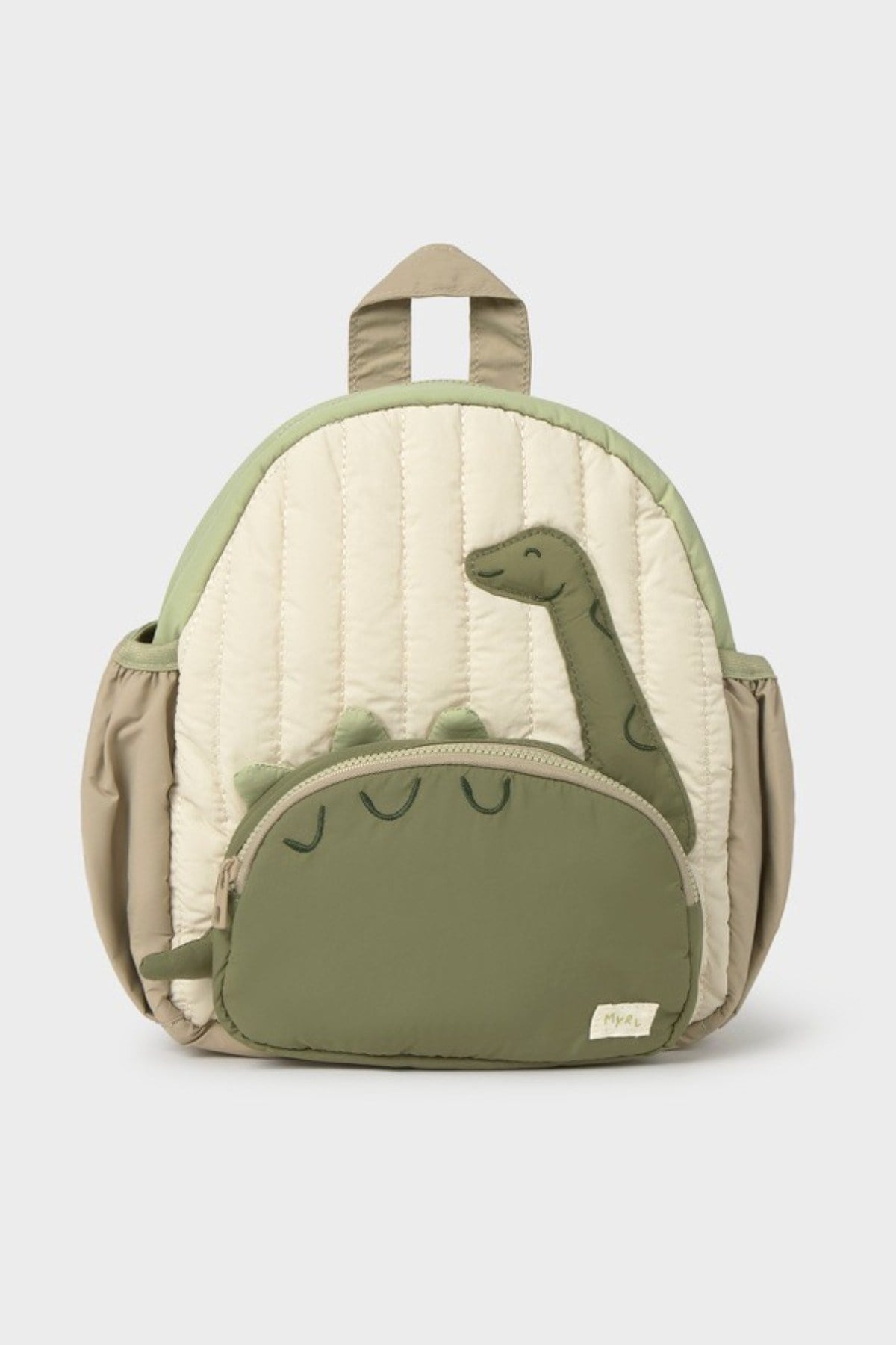 Mayoral Erkek Bebek Dino Desenli Sırt Çantası Taş Rengi