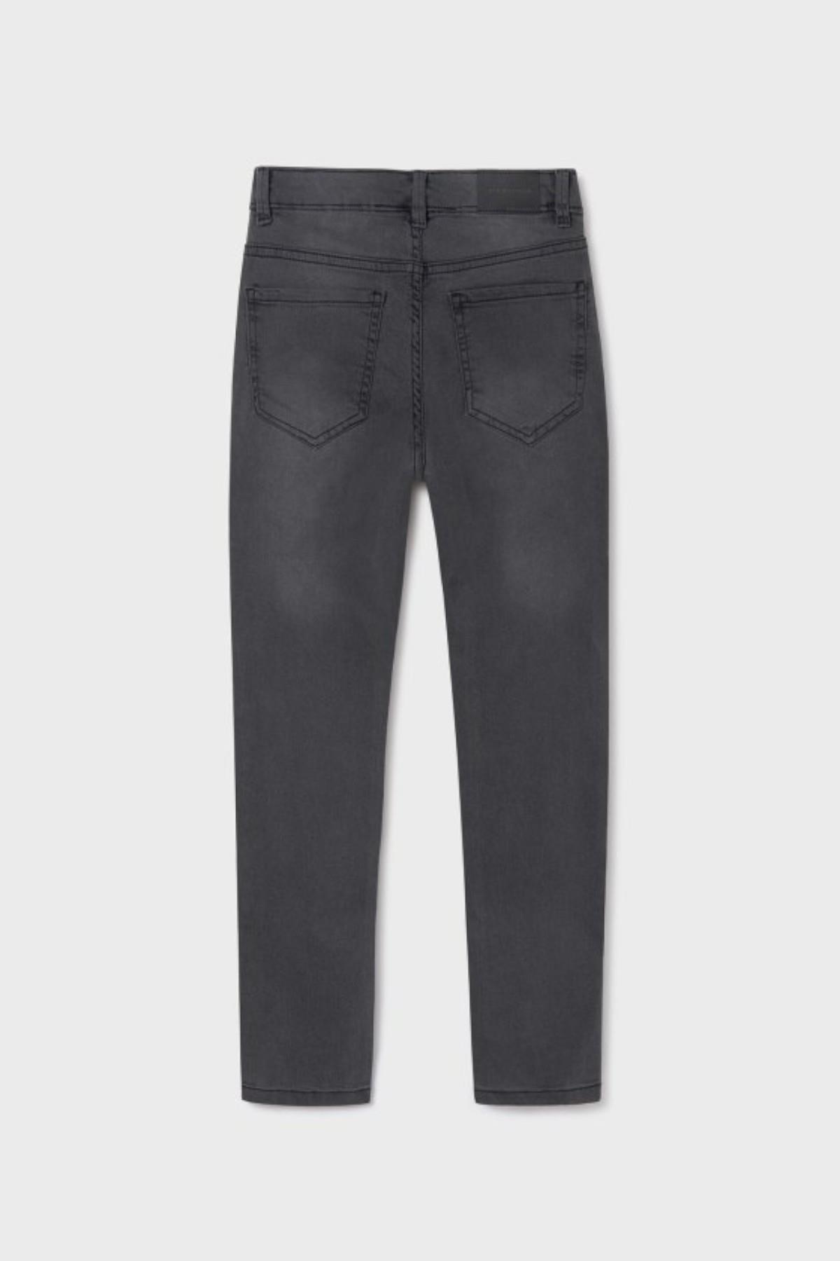 Mayoral Erkek Çocuk 10-18 Yaş Regular Fit Denim Pantolon 543 Füme