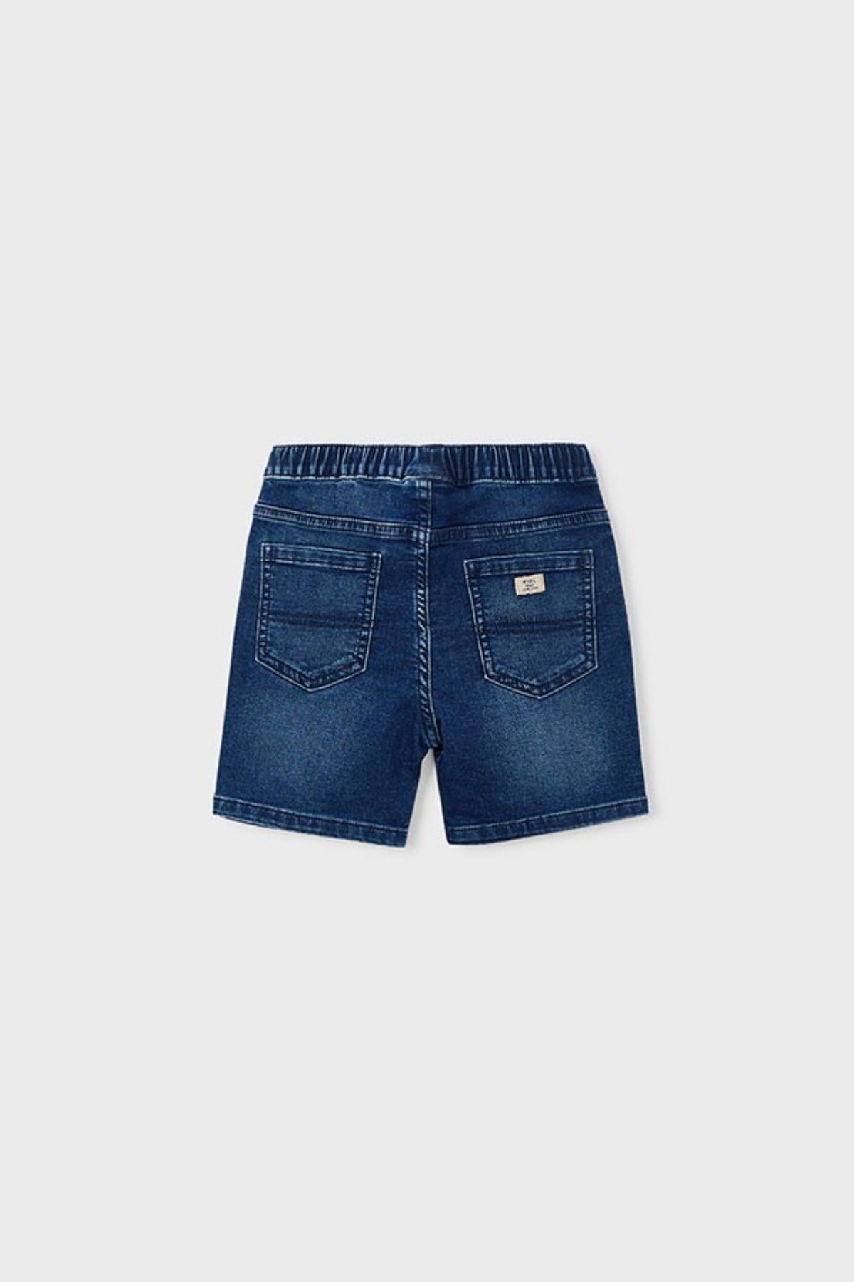 Mayoral Erkek Çocuk 2-9 Yaş Lastikli Bel Denim Şort Lacivert