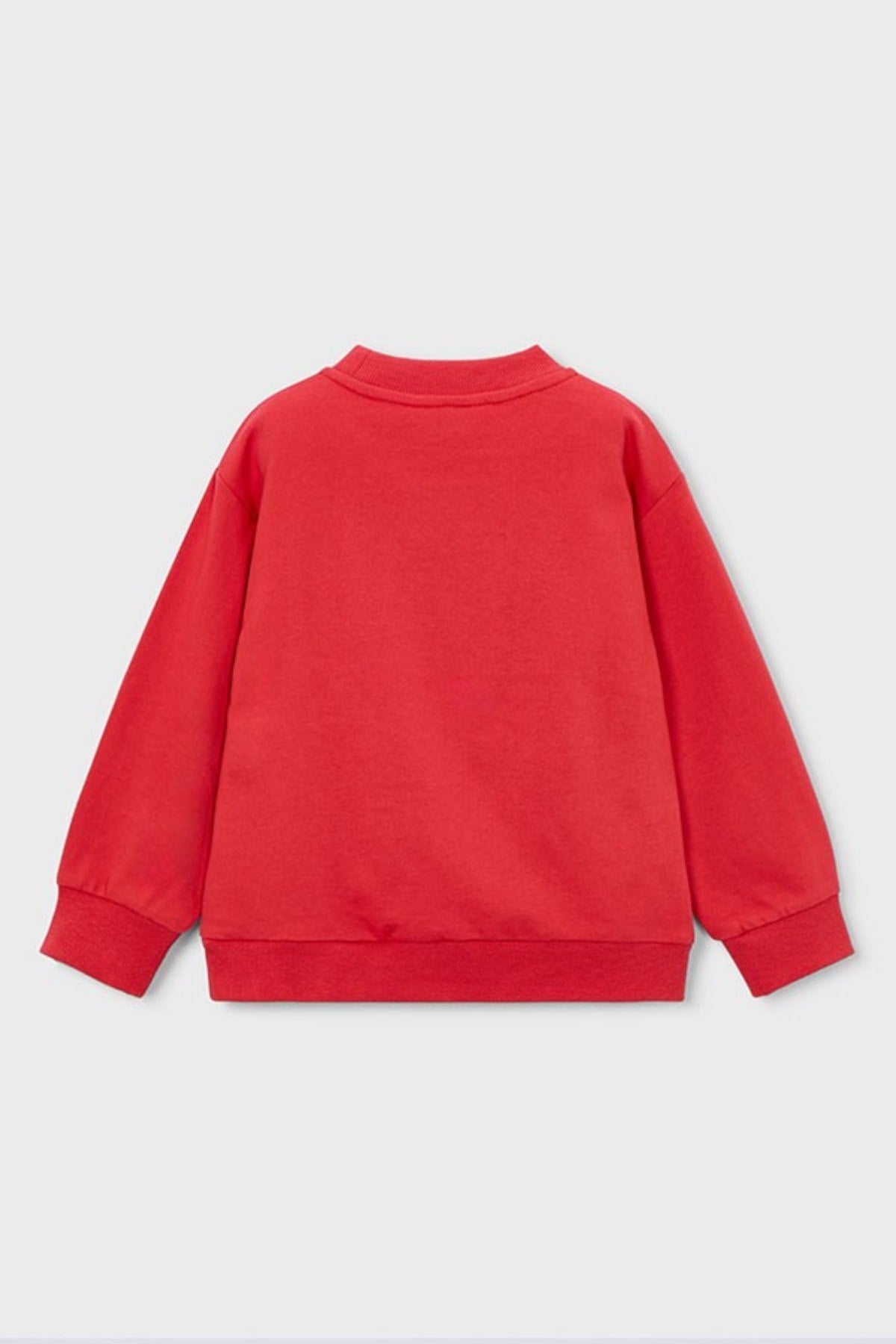 Mayoral Erkek Çocuk 3-9 Yaş Kabartma Robot Desenli Sweatshirt Kırmızı
