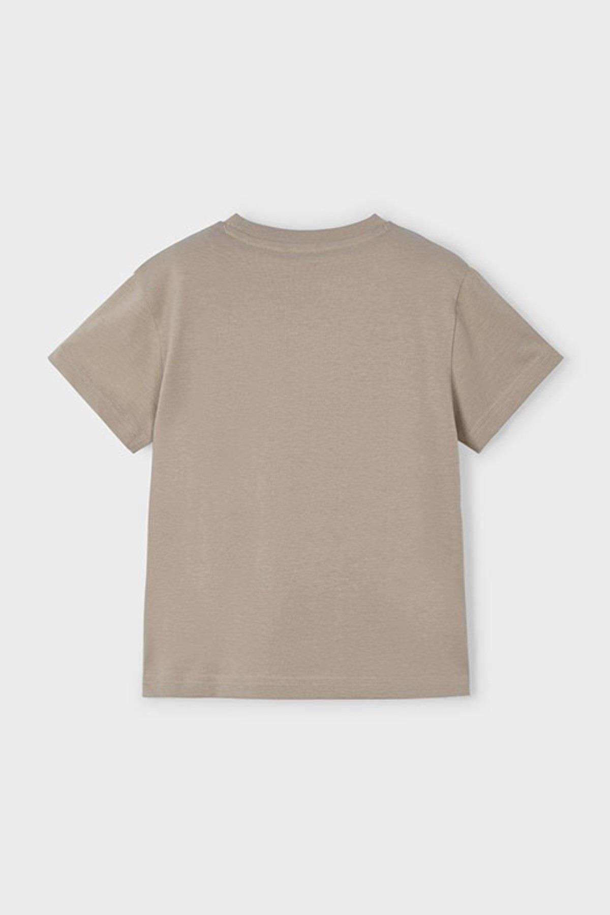 Mayoral Erkek Çocuk 3-9 Yaş Karakter Baskılı Kısakol T-shirt 3041 Taş Rengi