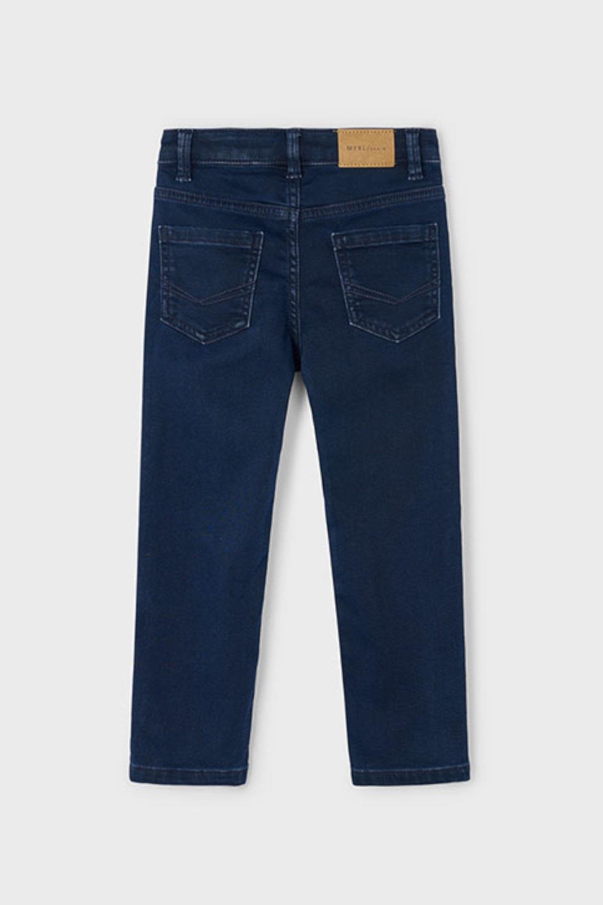 Mayoral Erkek Çocuk 4-9 Yaş Bol Kesim Denim Pantolon Lacivert