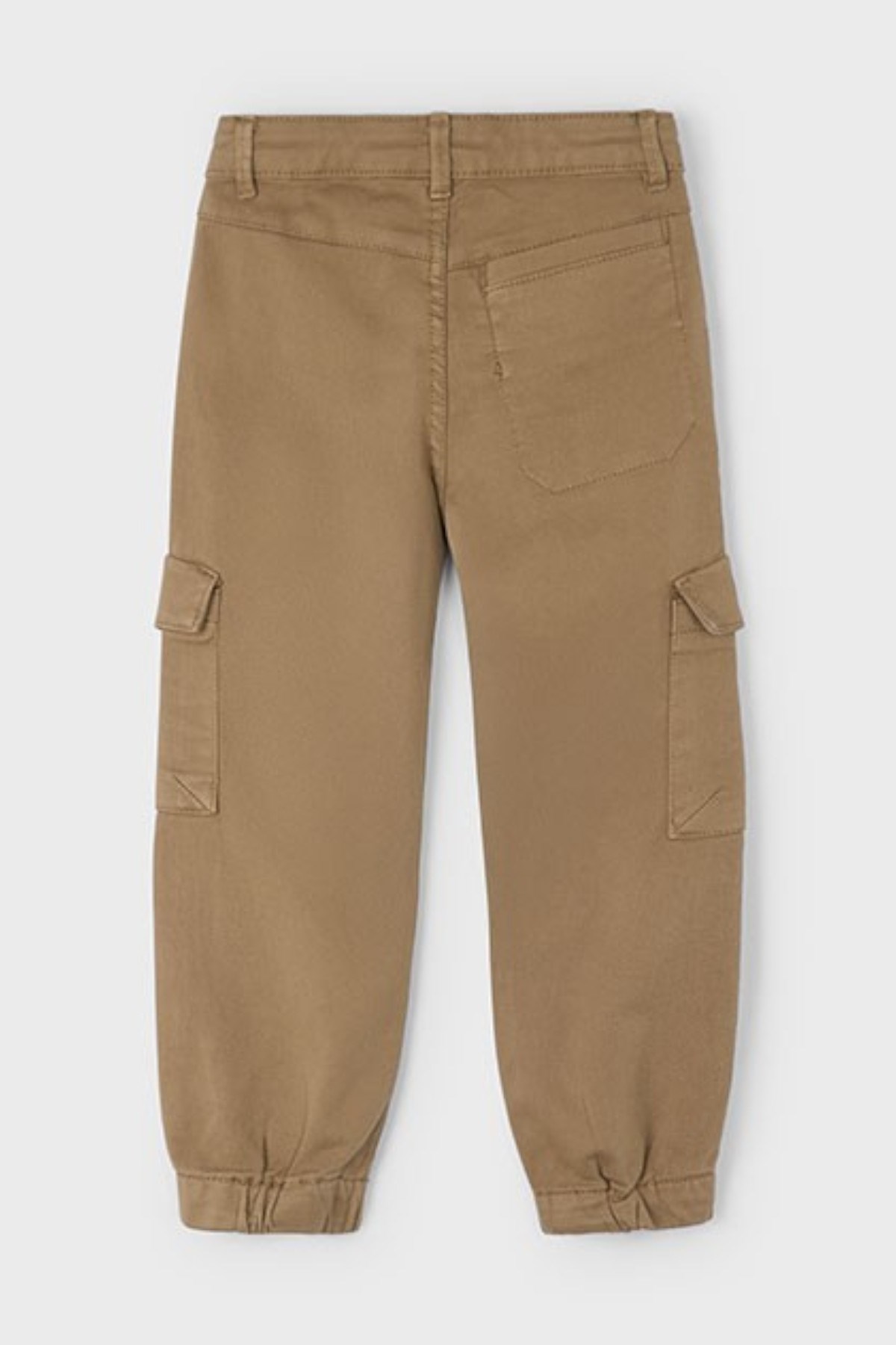 Mayoral Erkek Çocuk 4-9 Yaş Kargo Cep Lastikli Paça Pantolon Camel