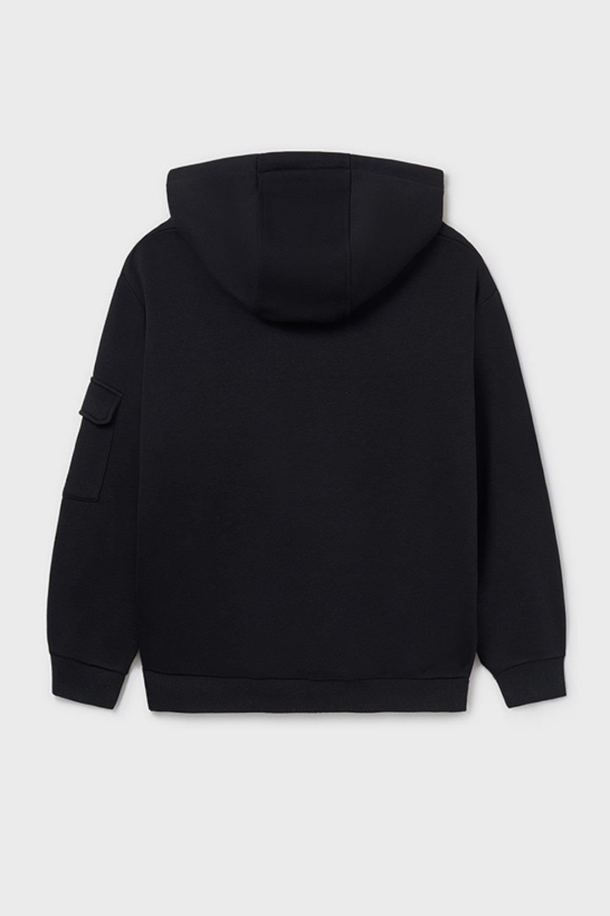 Mayoral Erkek Çocuk 8-16 Yaş Kapüşonlu Sweatshirt Siyah