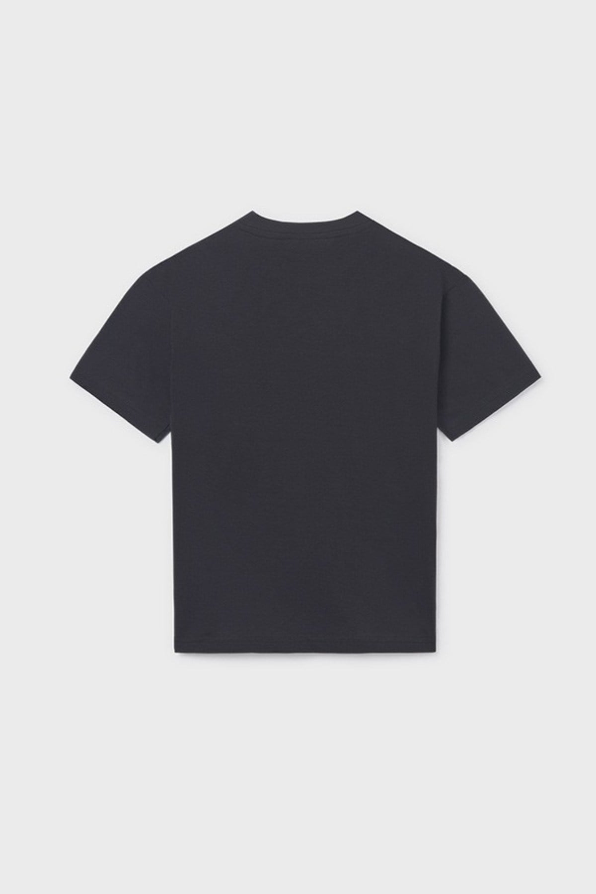 Mayoral Erkek Çocuk 8-18 Yaş Desenli Kısa Kol T-Shirt Siyah