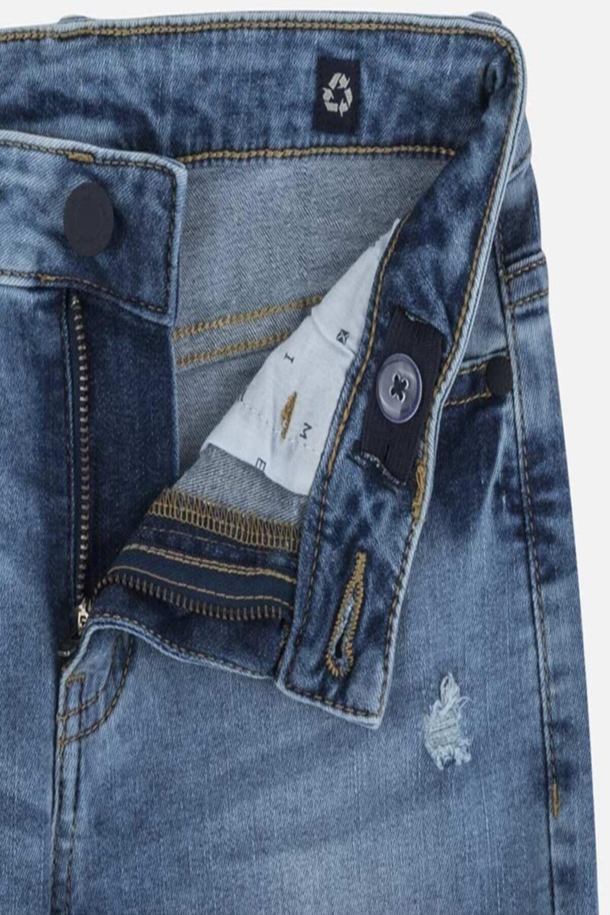 Mayoral Erkek Çocuk Denim Pantolon Kot Mavi