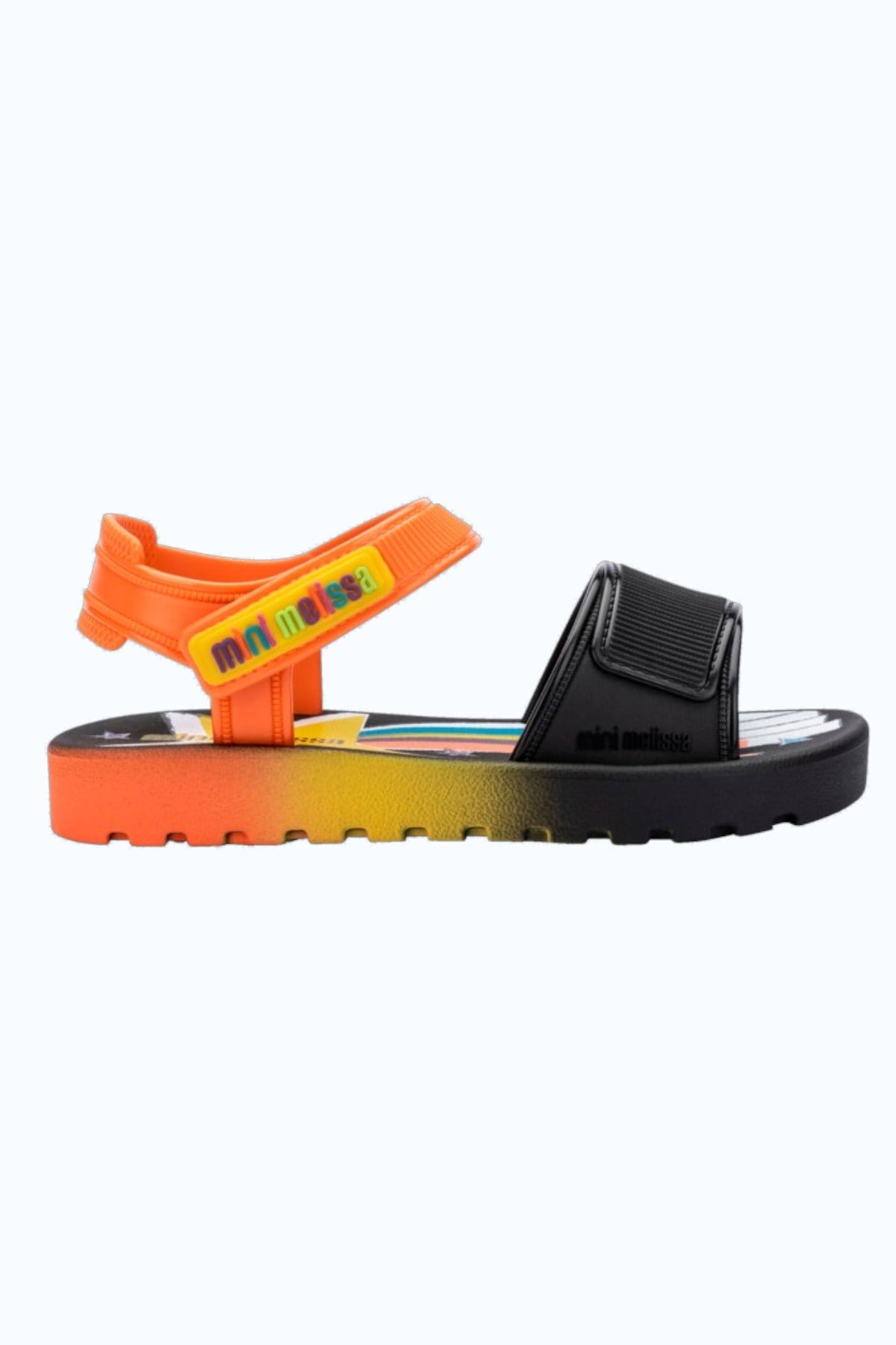 Mini Melissa Erkek Bebek 22-30 Numara Colors BB Sandalet Siyah
