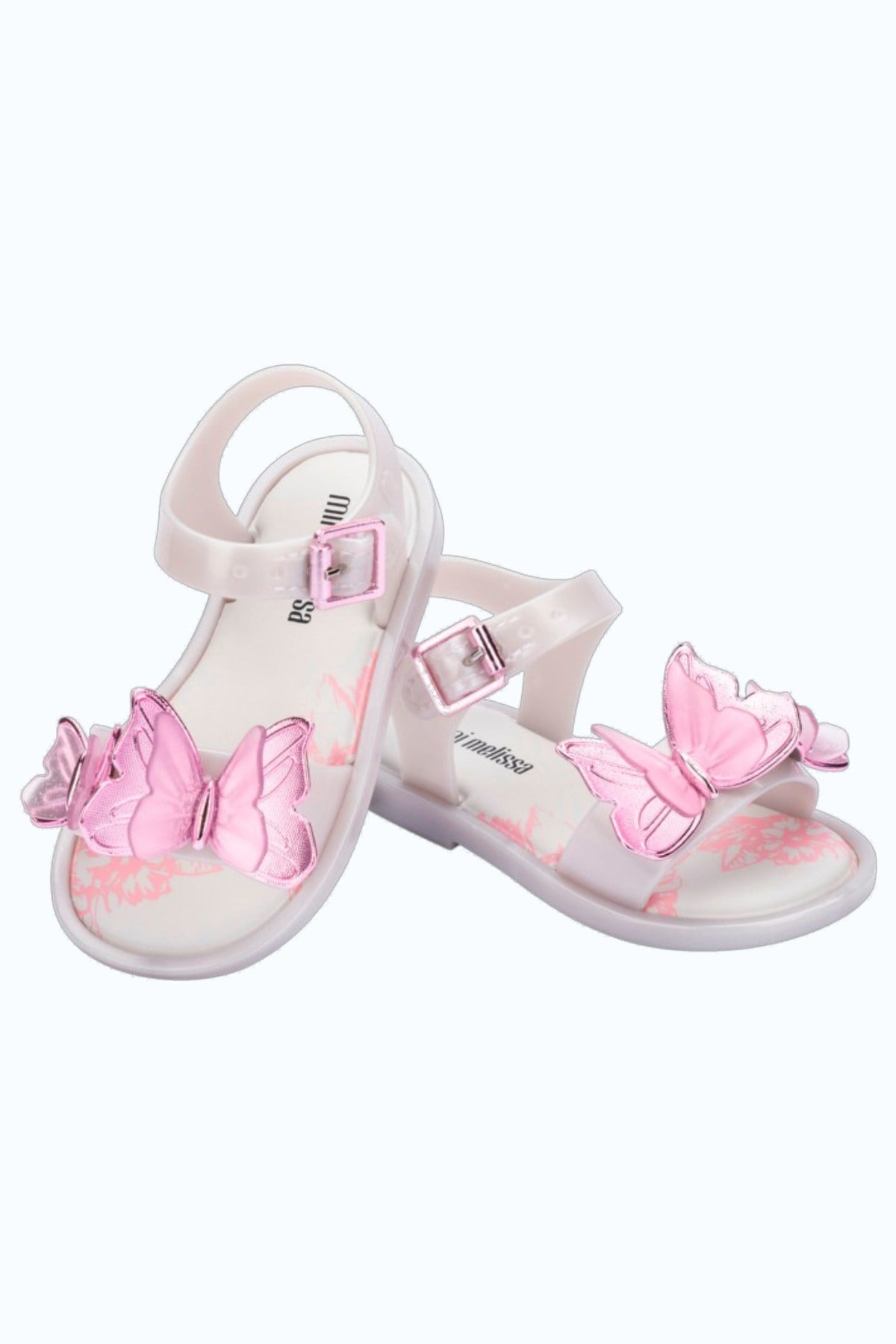 Mini Melissa Kız Bebek 21-30 Numara Fly Sandalet Beyaz