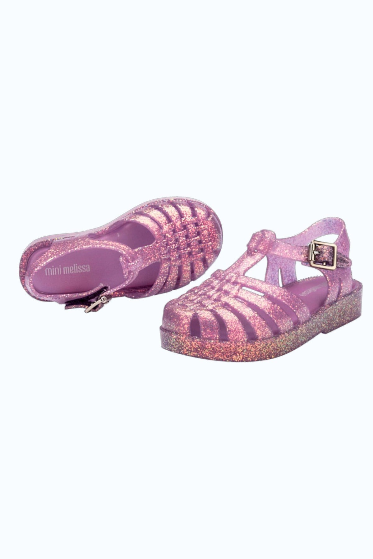Mini Melissa Kız Çocuk 22-27 Numara Possession Shiny Sandalet Mor
