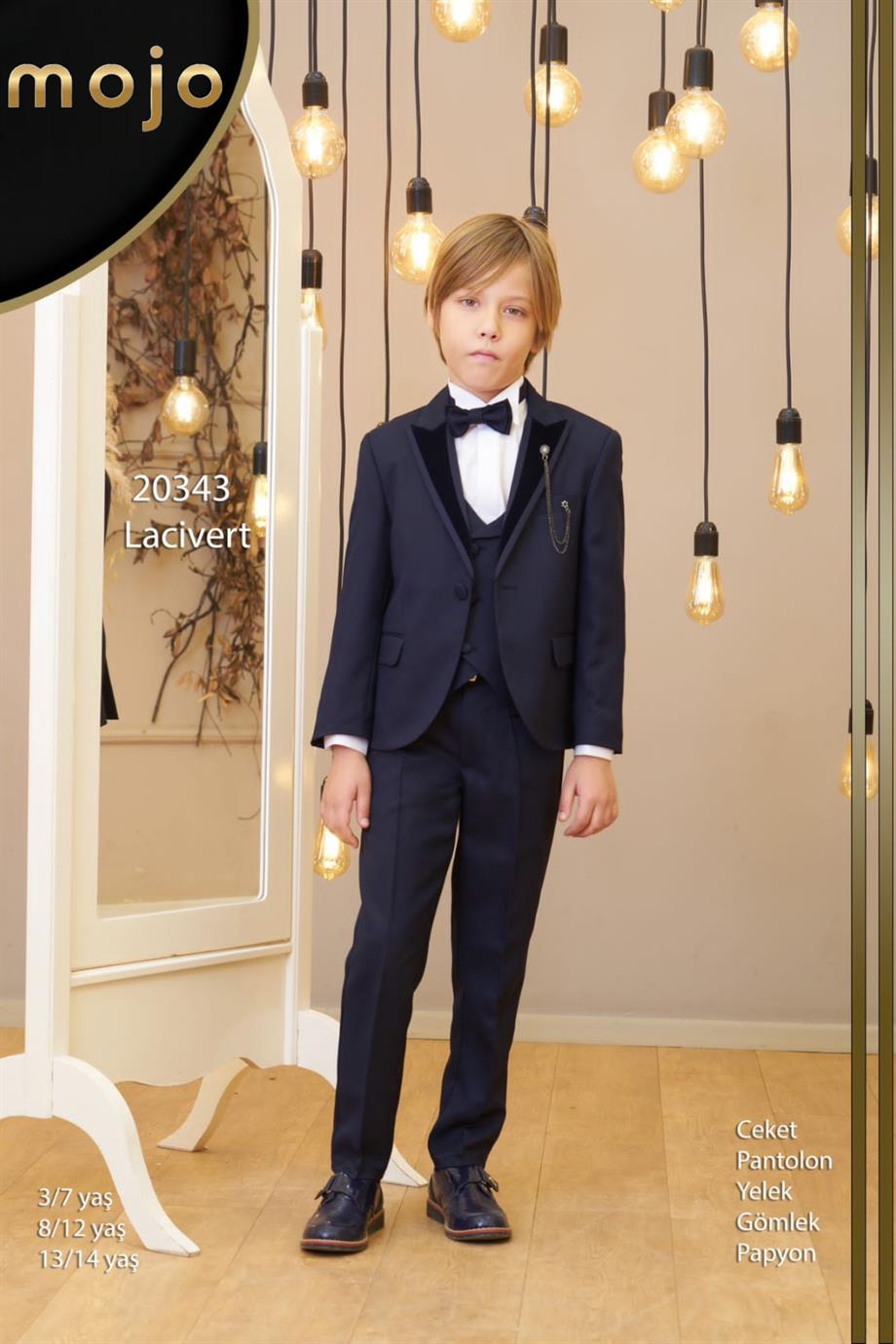 Mogi Erkek Çocuk Damatlık Set 20343 Lacivert