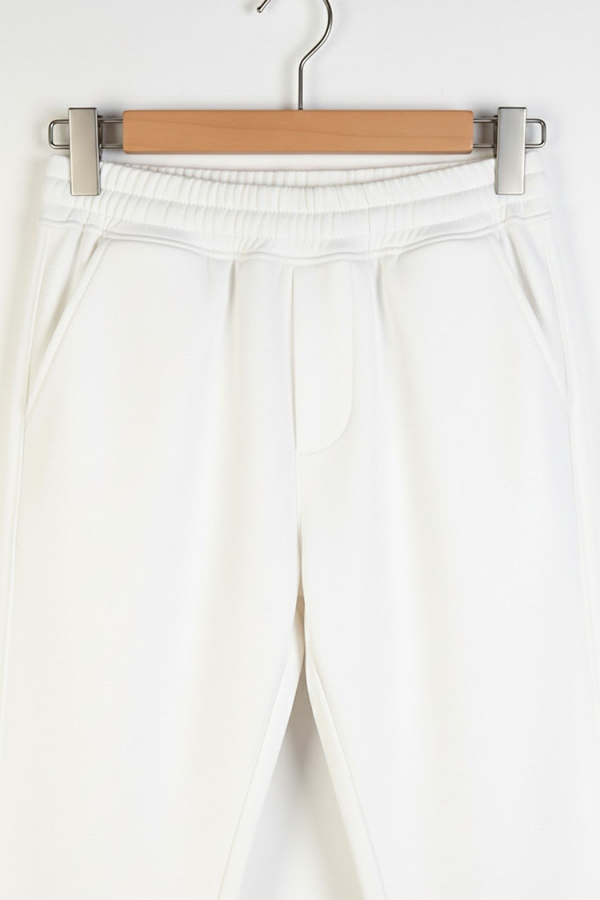 Mojo Erkek Çocuk 4-9 Yaş Pamuklu Gabardin Pantolon Beyaz