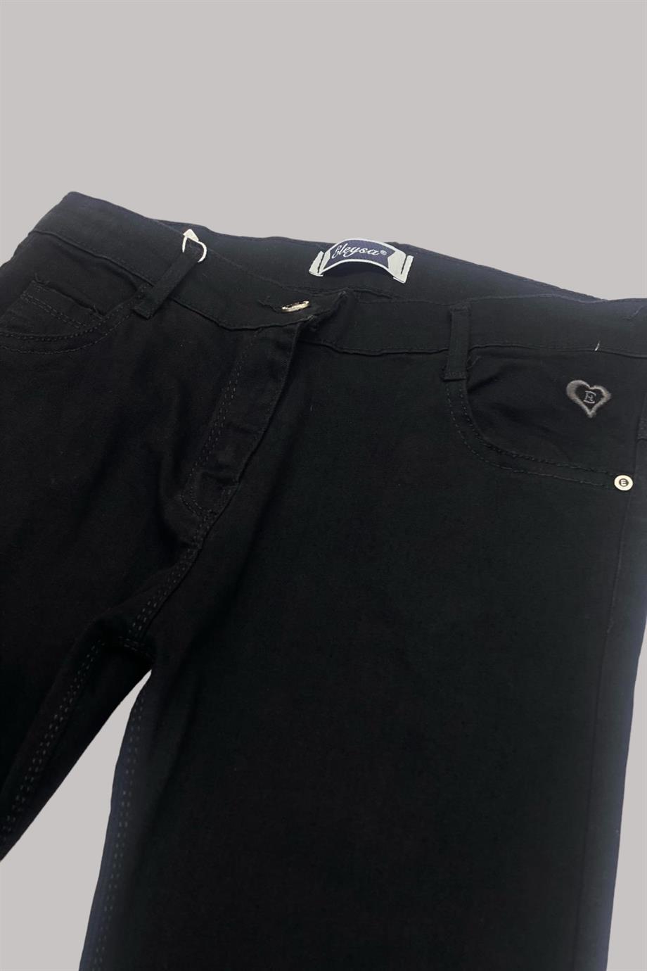 Mojo Garson Kız Çocuk  Likralı Kot Pantolon 6202 Siyah