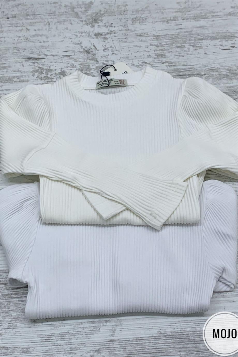 Mojo Kız Çocuk Basic Kaşkorse Body 3480 Krem