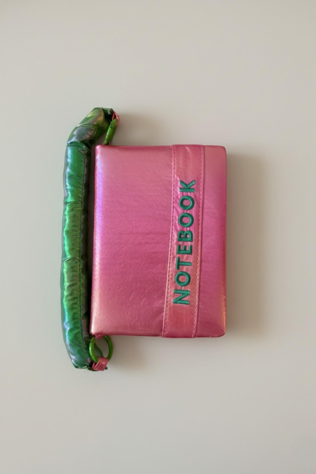 Mojo Kız Çocuk Hologramlı Çanta Desenli Notebook Pembe