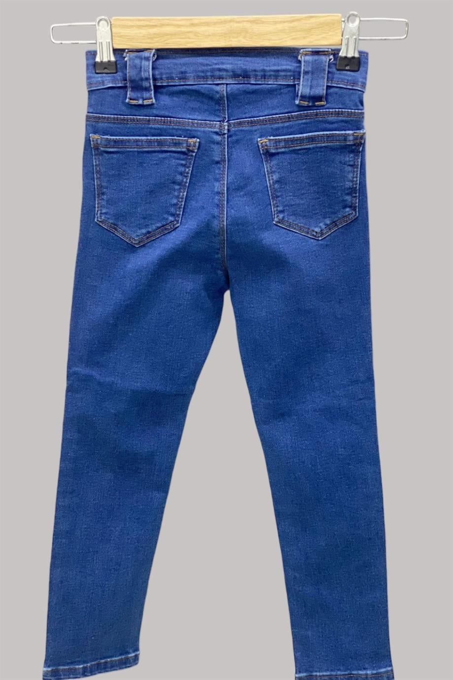 Mojo Kız Çocuk Strech Kot Pantolon 317576 Lacivert