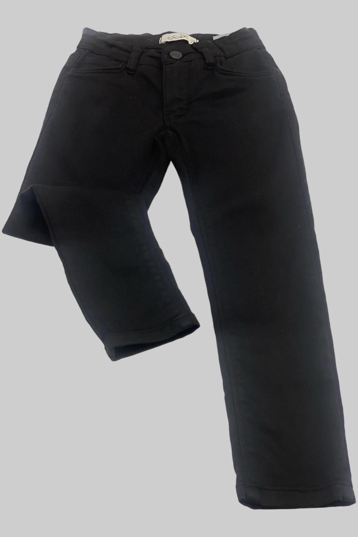 Mojo Kız Çocuk Ultra Esnek Renkli Denim Pantolon 2348 Siyah