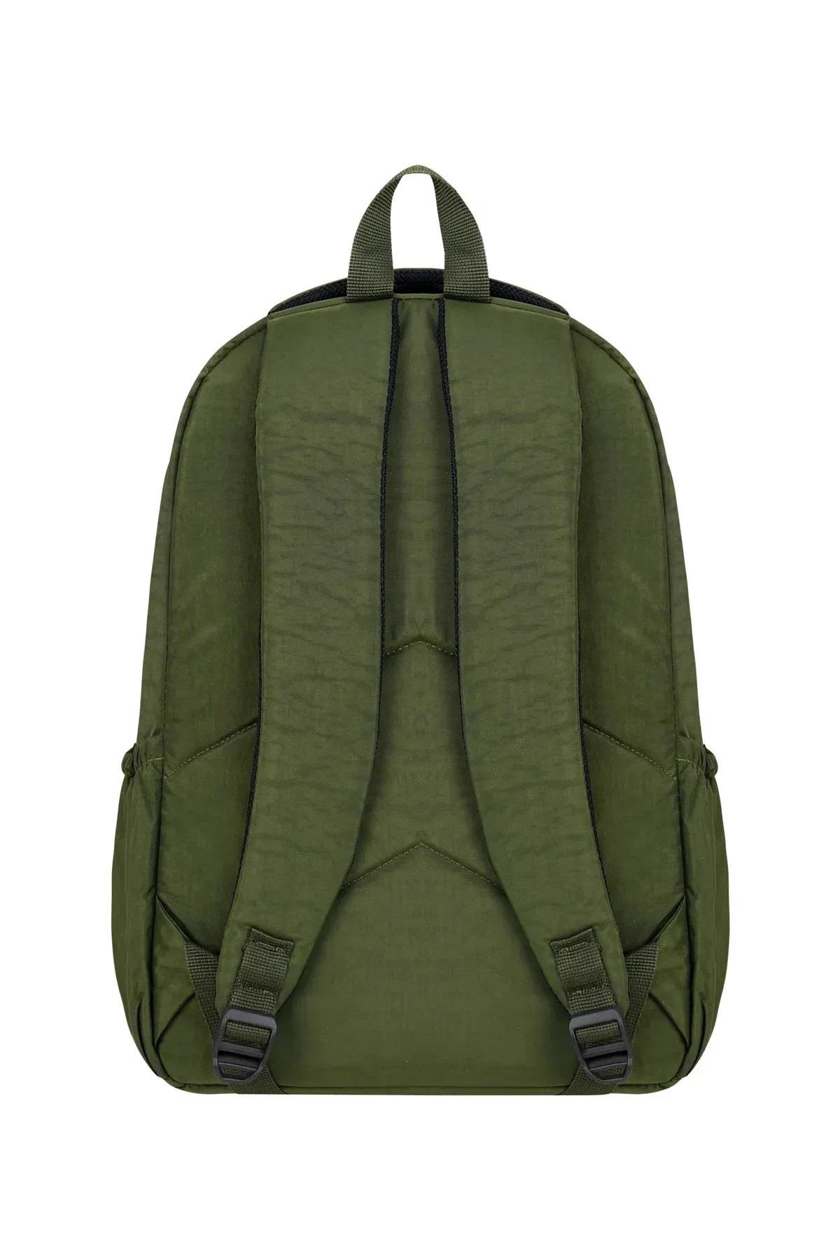 Mojo Unisex Çocuk Su Geçirmez Krinkıl Sırt Çantası 2408 Haki