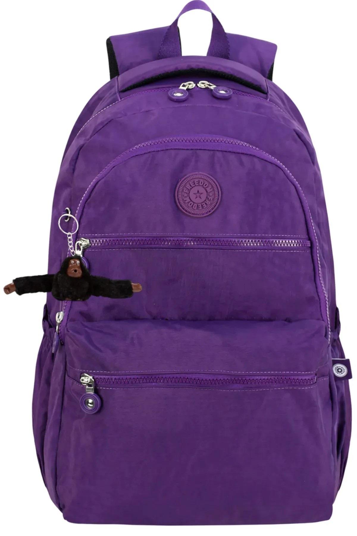 Mojo Unisex Çocuk Su Geçirmez Krinkıl Sırt Çantası 2408 Mor
