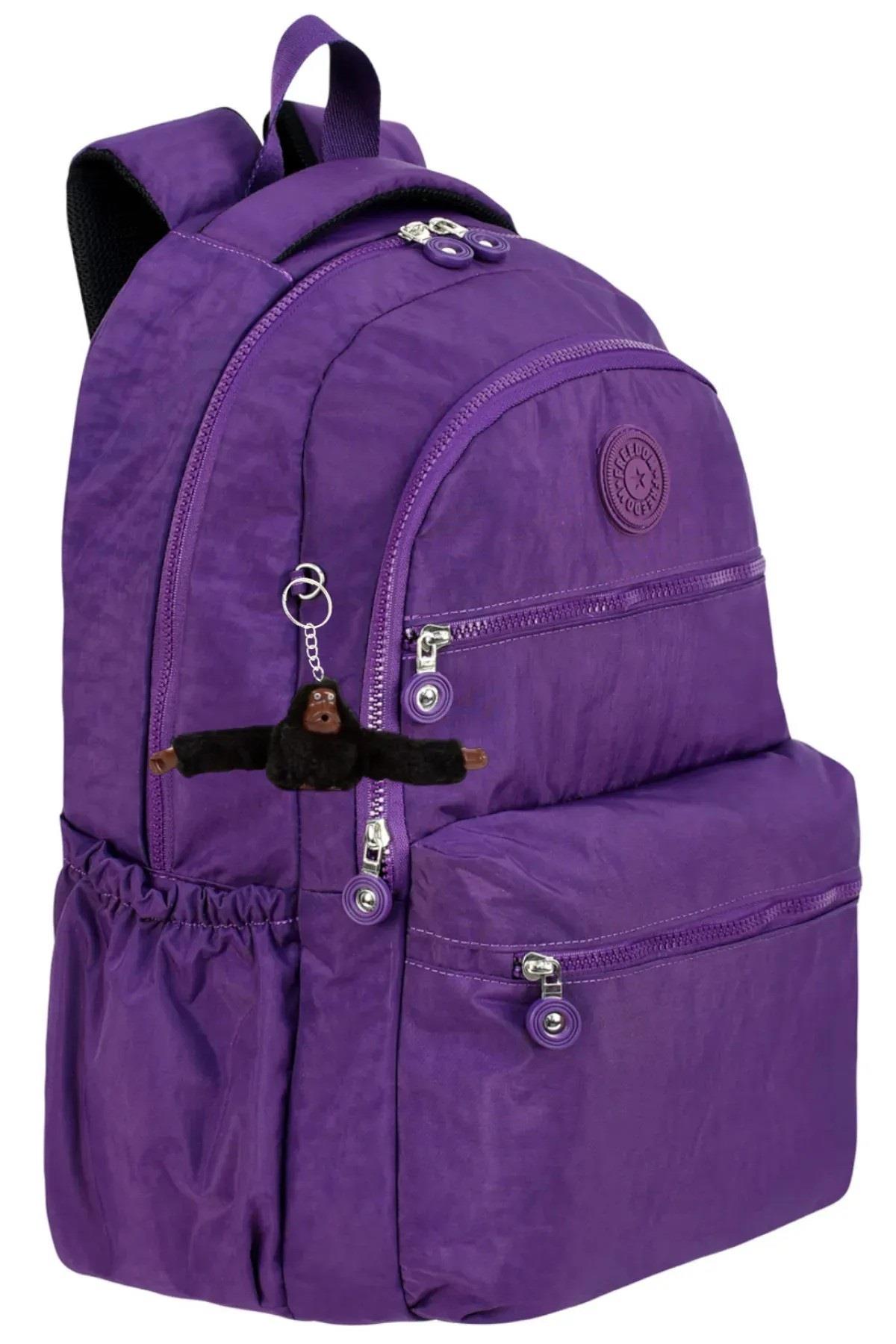 Mojo Unisex Çocuk Su Geçirmez Krinkıl Sırt Çantası 2408 Mor