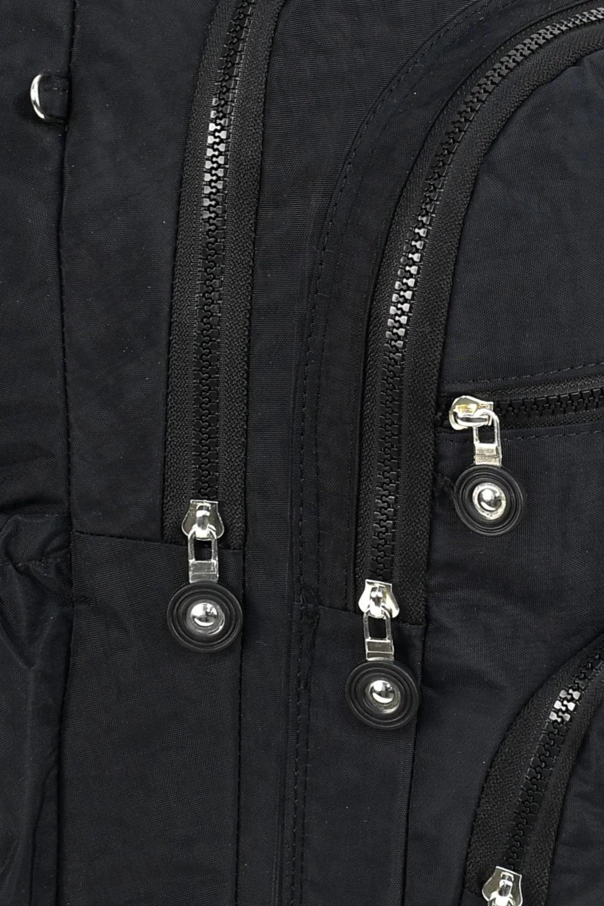 Mojo Unisex Çocuk Su Geçirmez Krinkıl Sırt Çantası 2408 Siyah