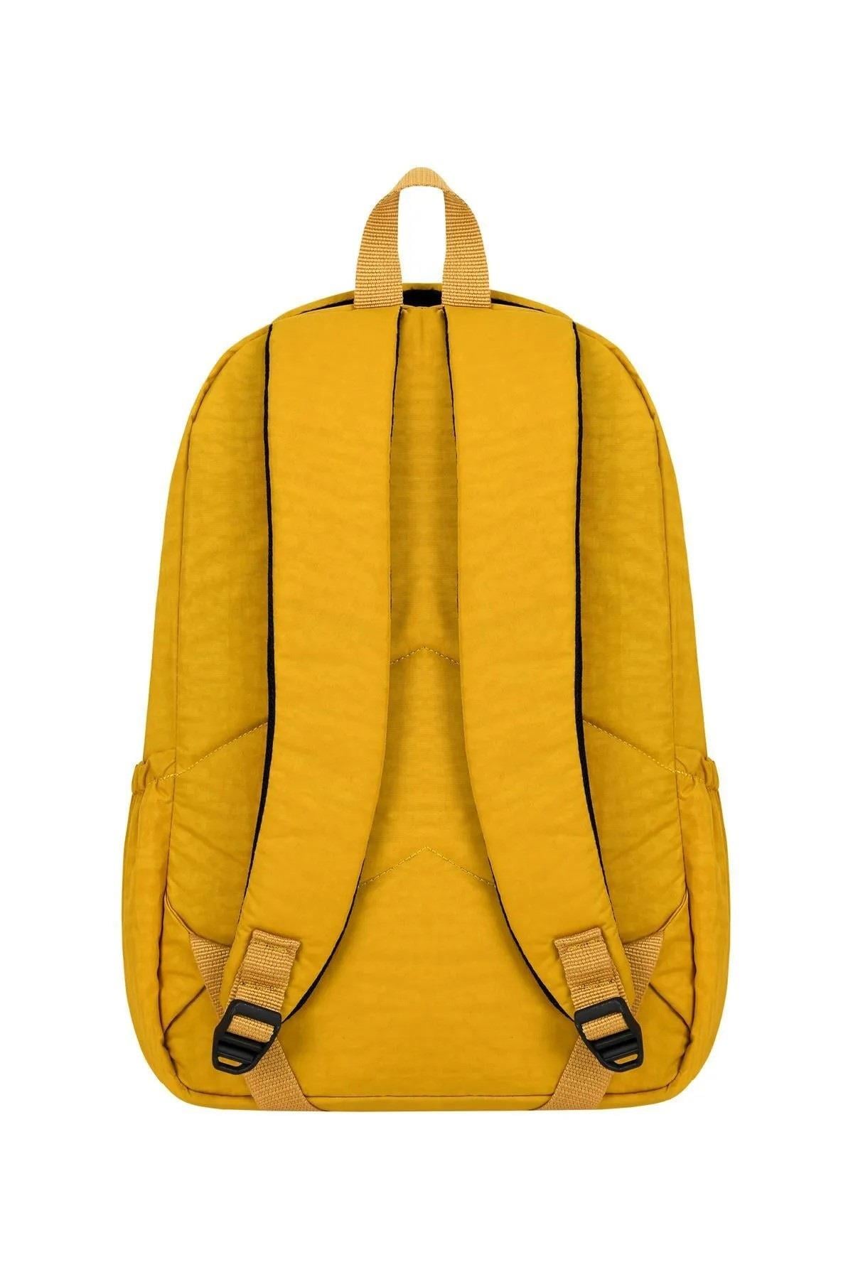 Mojo Unisex Çocuk Su Geçirmez Krinkıl Sırt Çantası 2408 Hardal