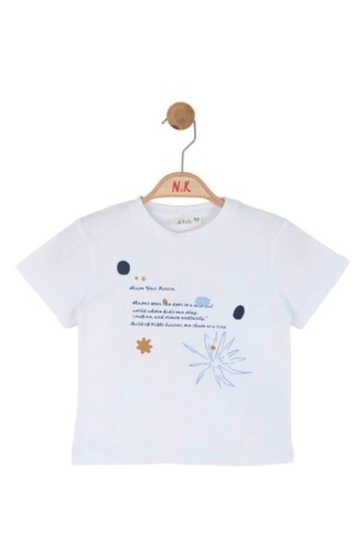 Nk Kids Erkek Bebek 1-4 Yaş Future T-shirt Beyaz