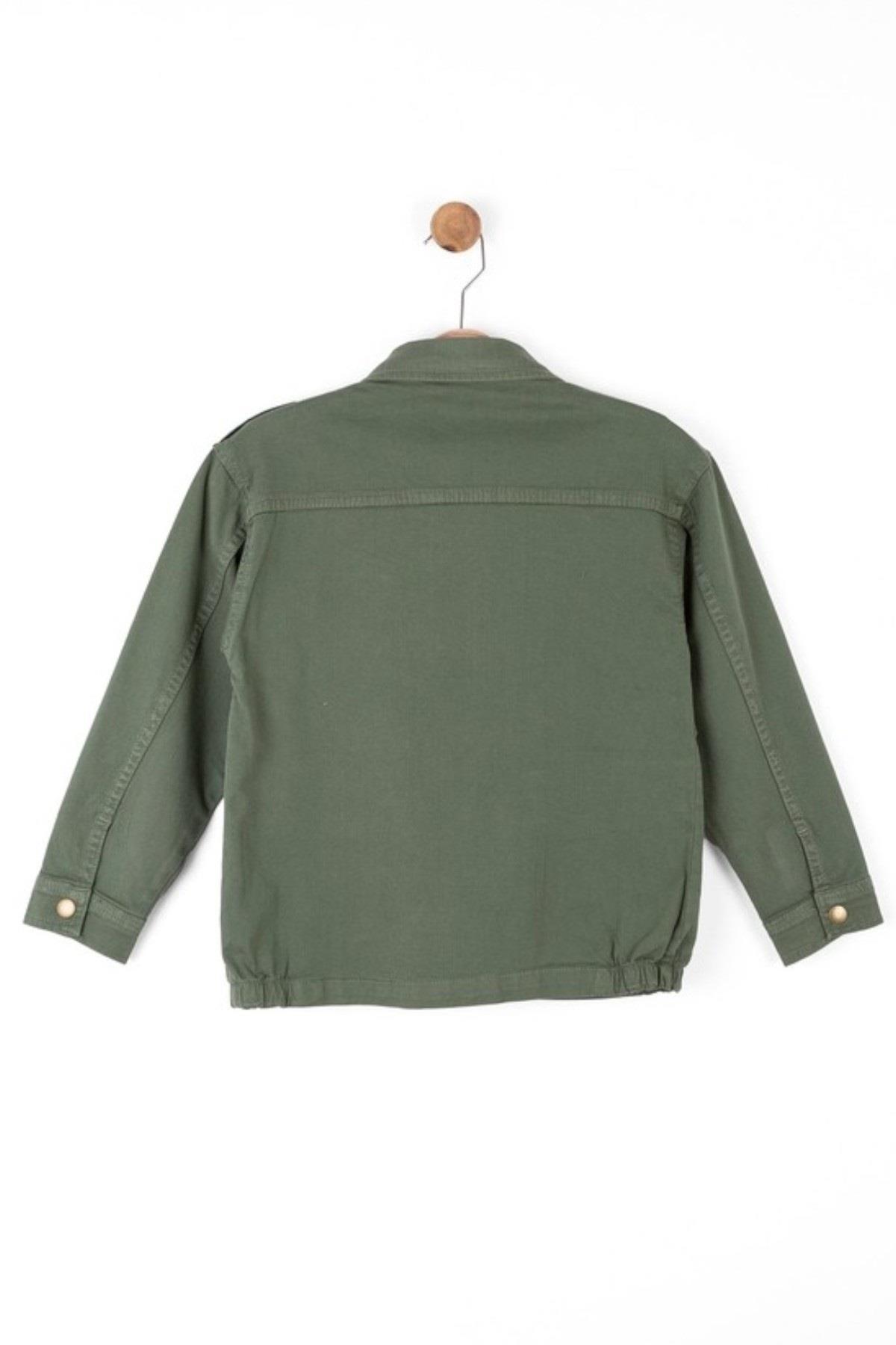 Nk Kids Erkek Çocuk 8-14 Yaş Cepli Mevsimlik Ceket 46703 Haki