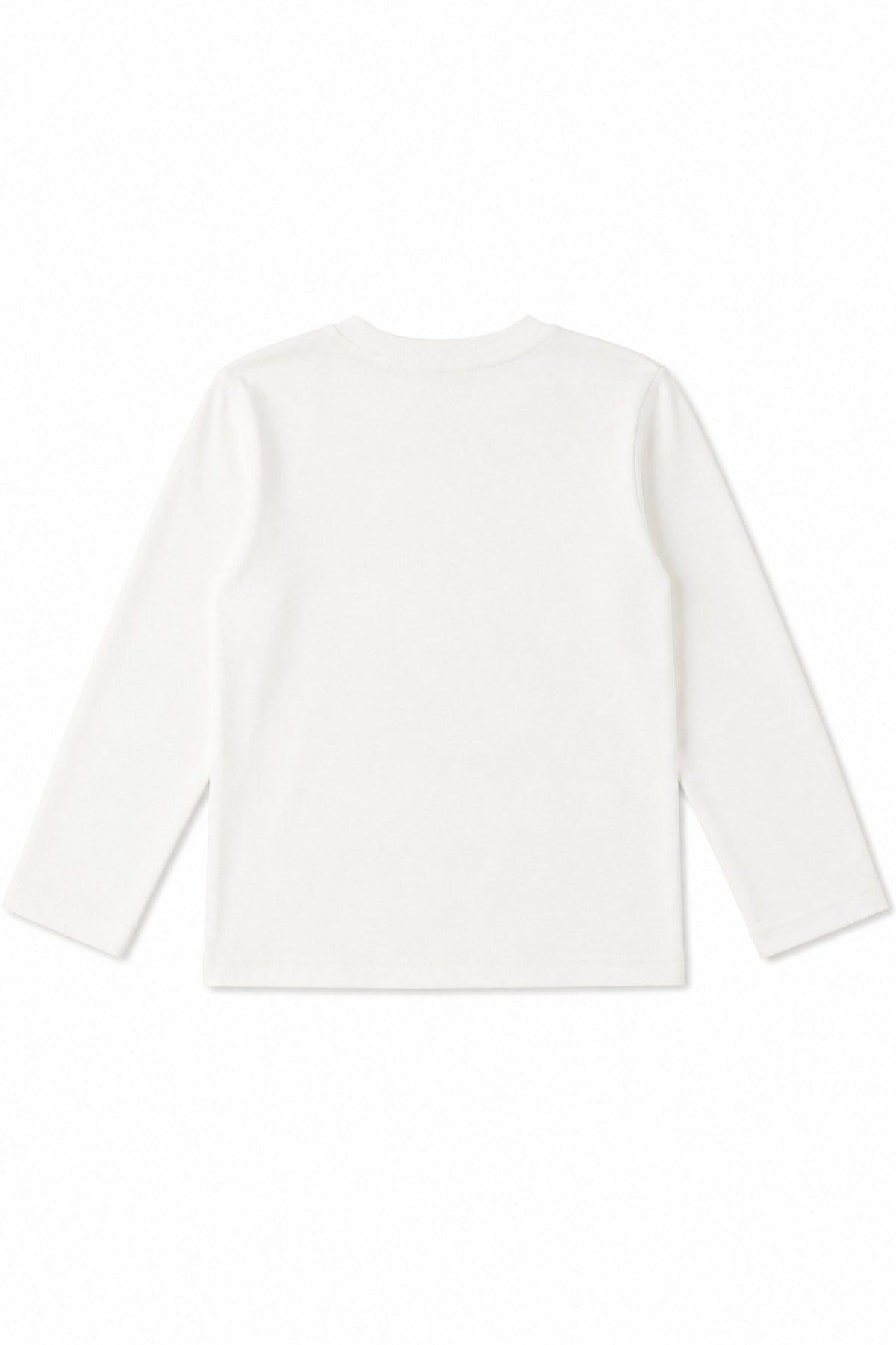 Nk Kids Kız Bebek 1-4 Yaş Çiçek Motifli Uzunkol Body Ekru