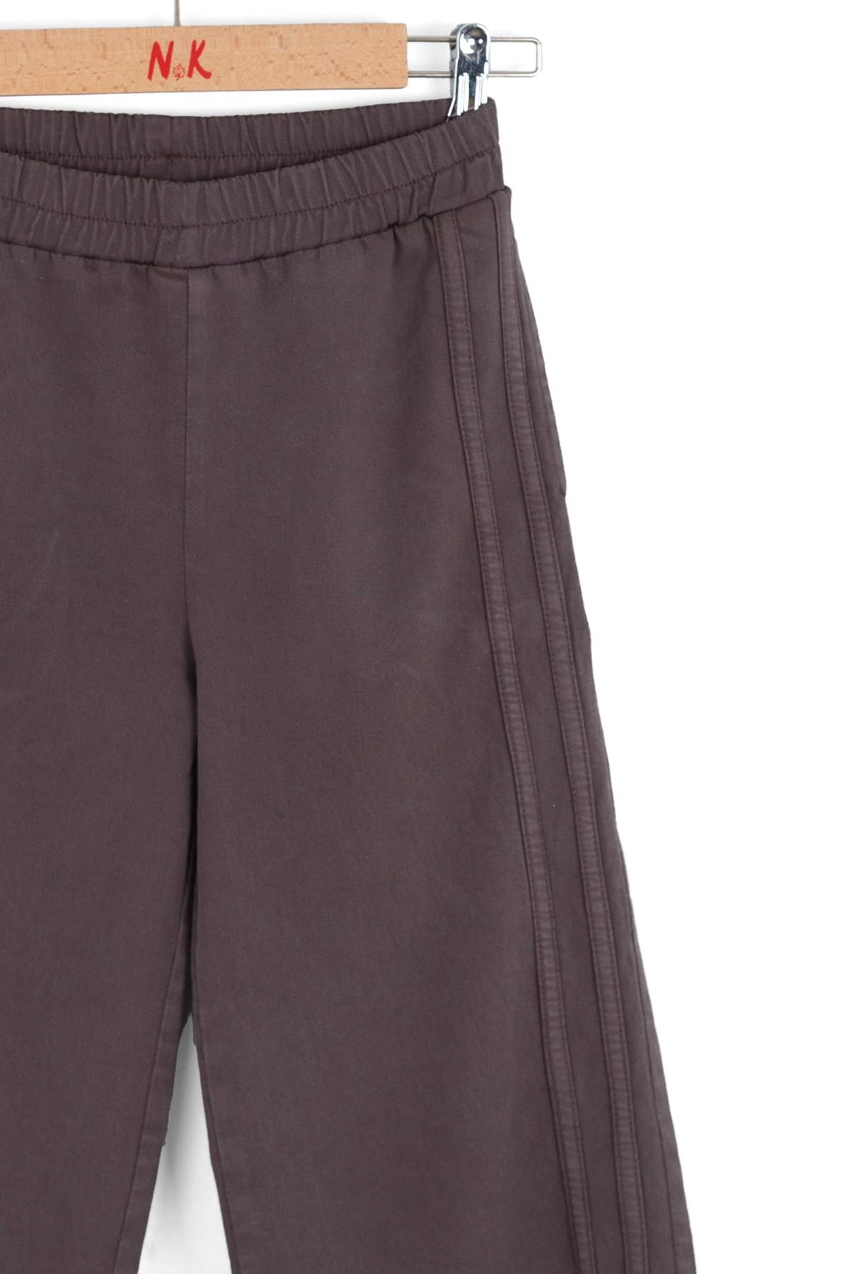 Nk Kids Kız Çocuk 4-8 Yaş Modal Kumaş Palazzo Pantolon Kahverengi