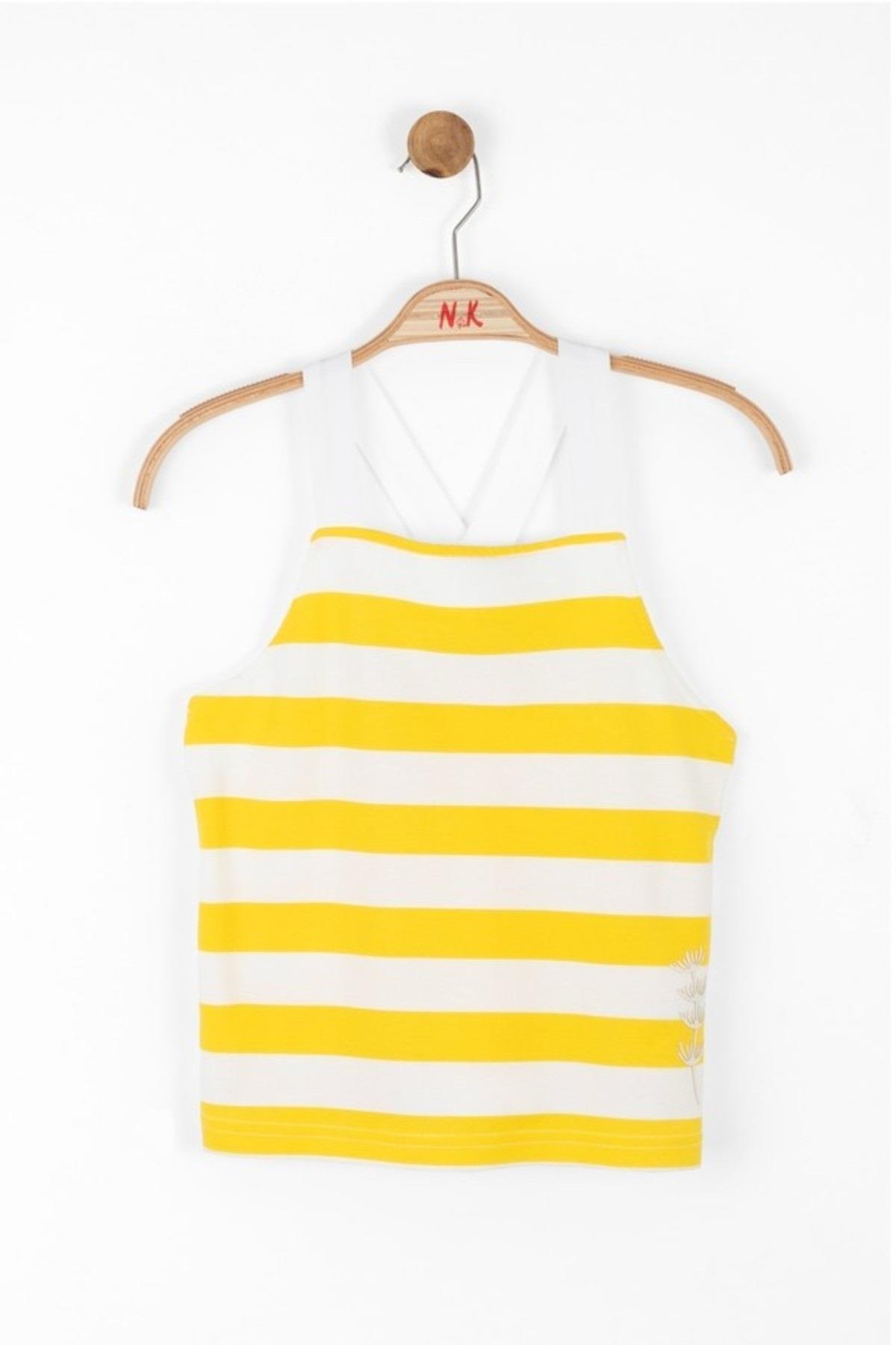 Nk Kids Kız Çocuk 8-14 Yaş Askılı Crop 36411 Sarı