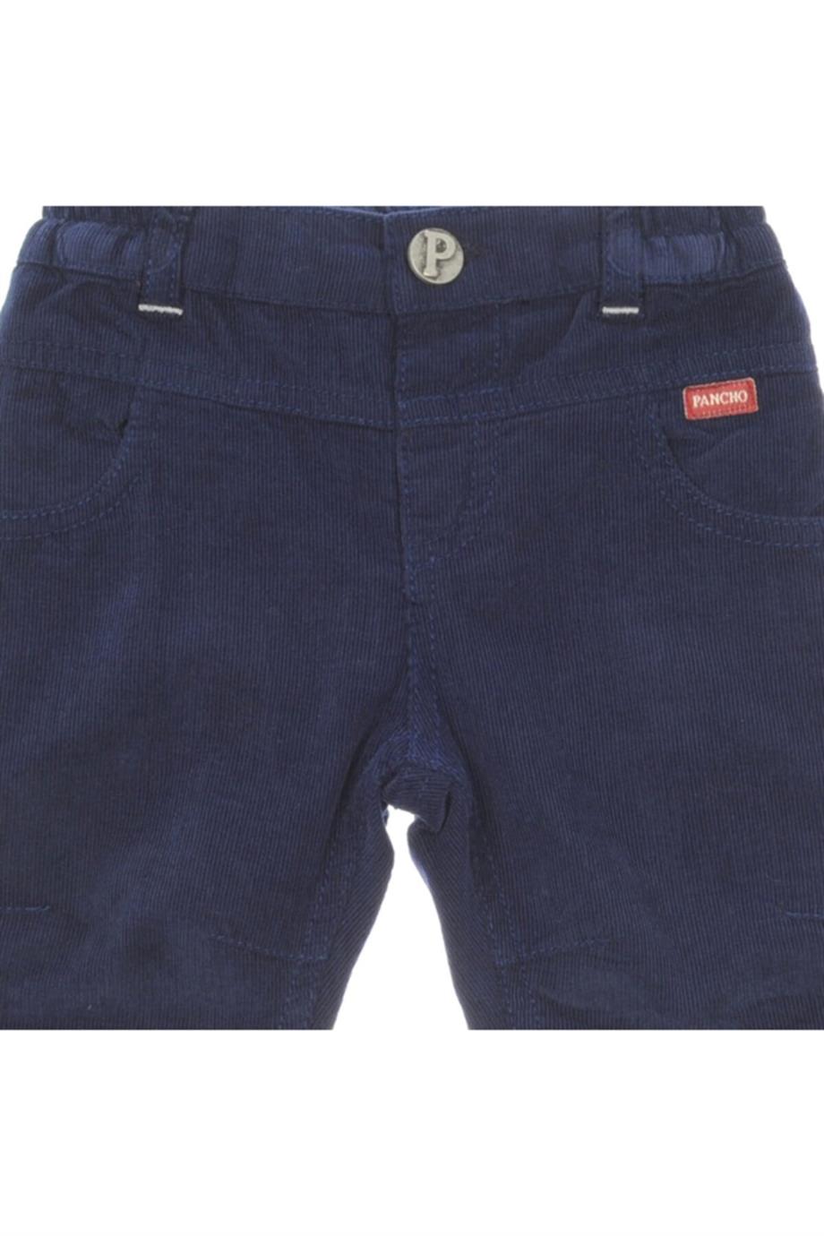 Panço Erkek Bebek Kadife Pantolon 1721186 Lacivert