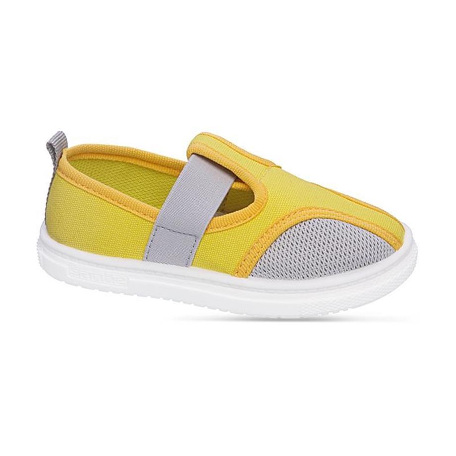 Sanbe Unisex Çocuk 20-25 Keten Ayakkabı 401 N 012 Sarı