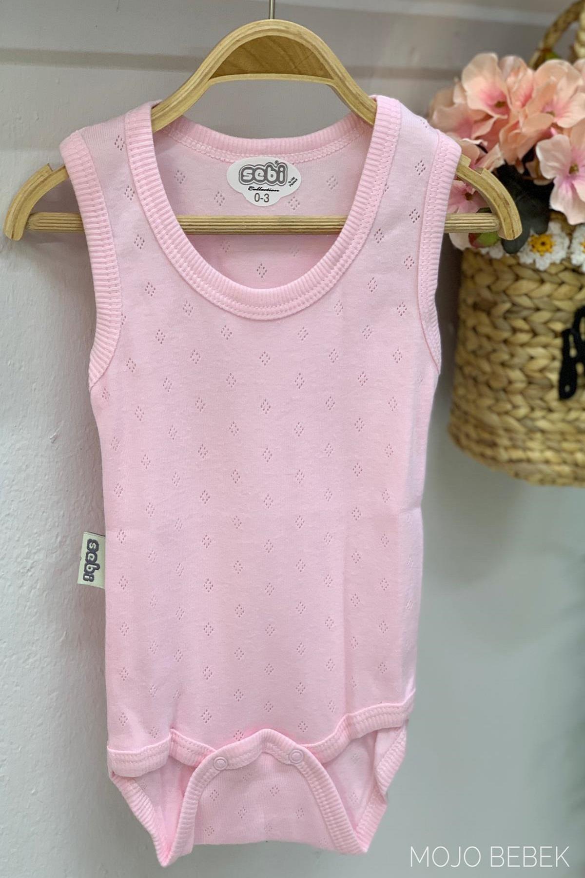 Sebi Bebek Askılı Jakarlı Zıbın 1752 Pembe