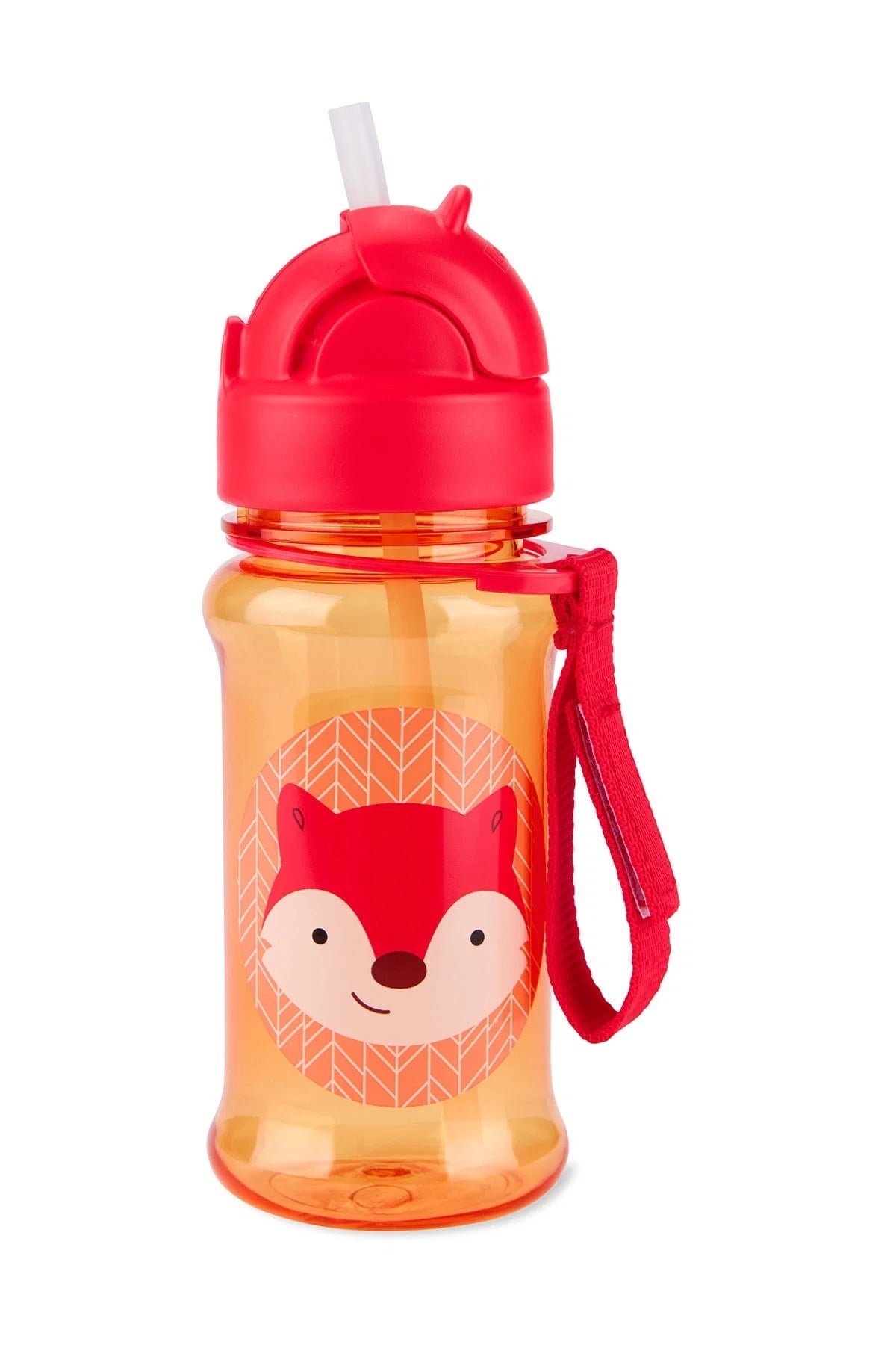 Skip Hop Erkek Çocuk Zoo Pipetli Tritan Suluk Tilki Kırmızı