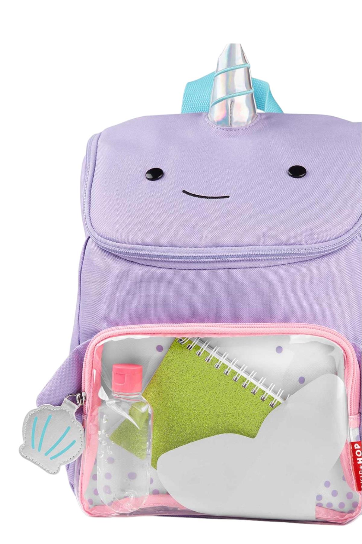 Skip Hop Kız Çocuk Zoo Çocuk Sırt Çantası Narwhal Mor