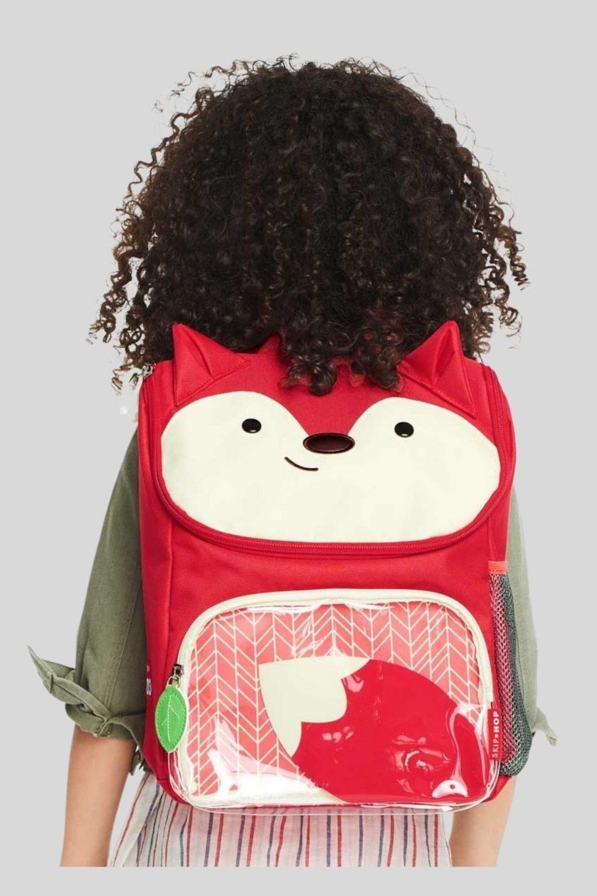 Skip Hop Kız Çocuk Zoo Sırt Çantası Tilki 9L750810 Kırmızı