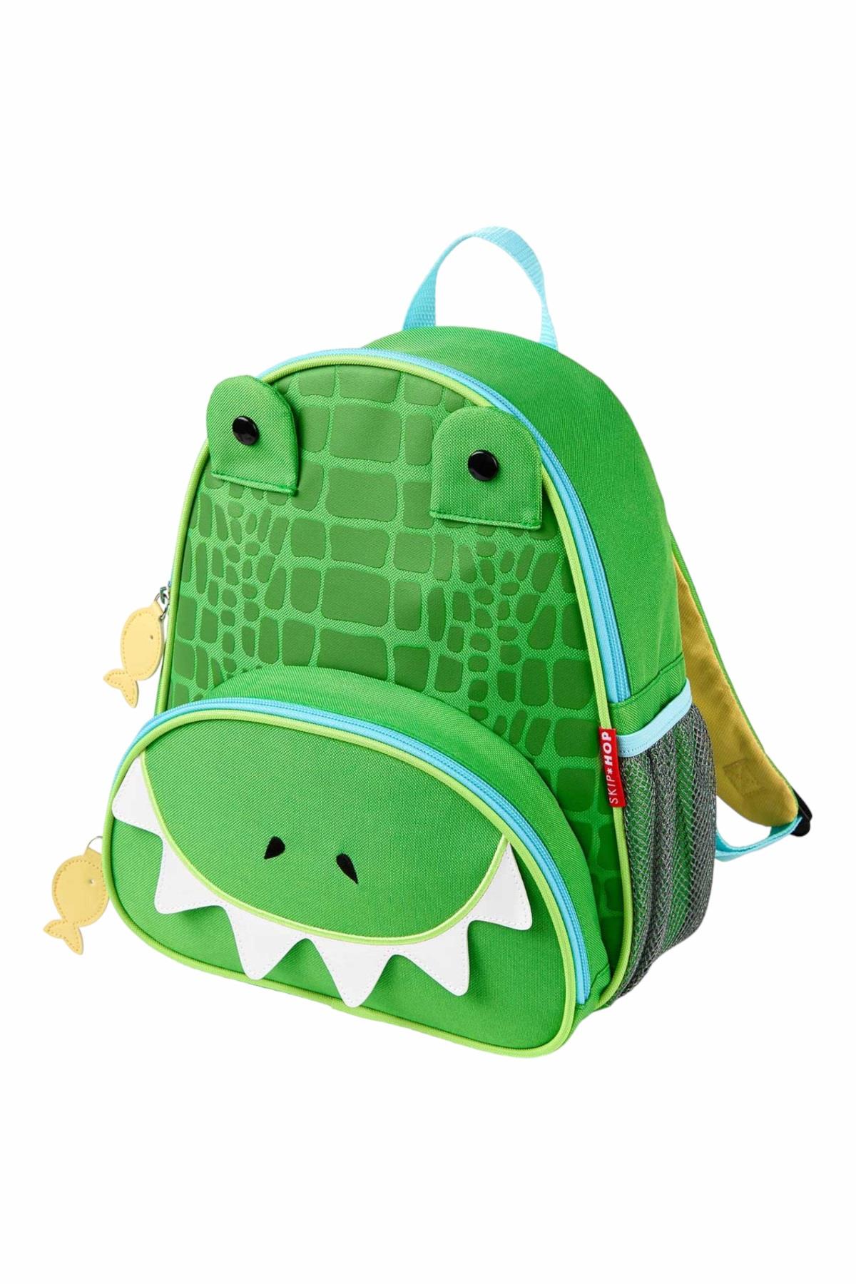 Skip Hop Unisex Çocuk Zoo Sırt Çantası Timsah 9M929510 Yeşil