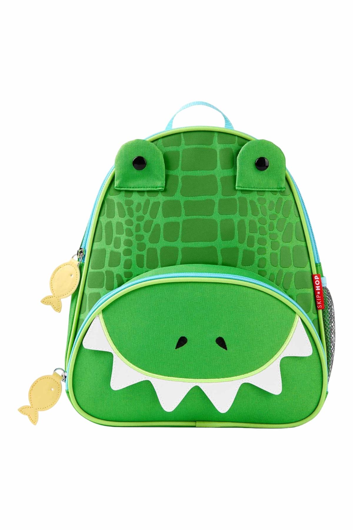 Skip Hop Unisex Çocuk Zoo Sırt Çantası Timsah 9M929510 Yeşil
