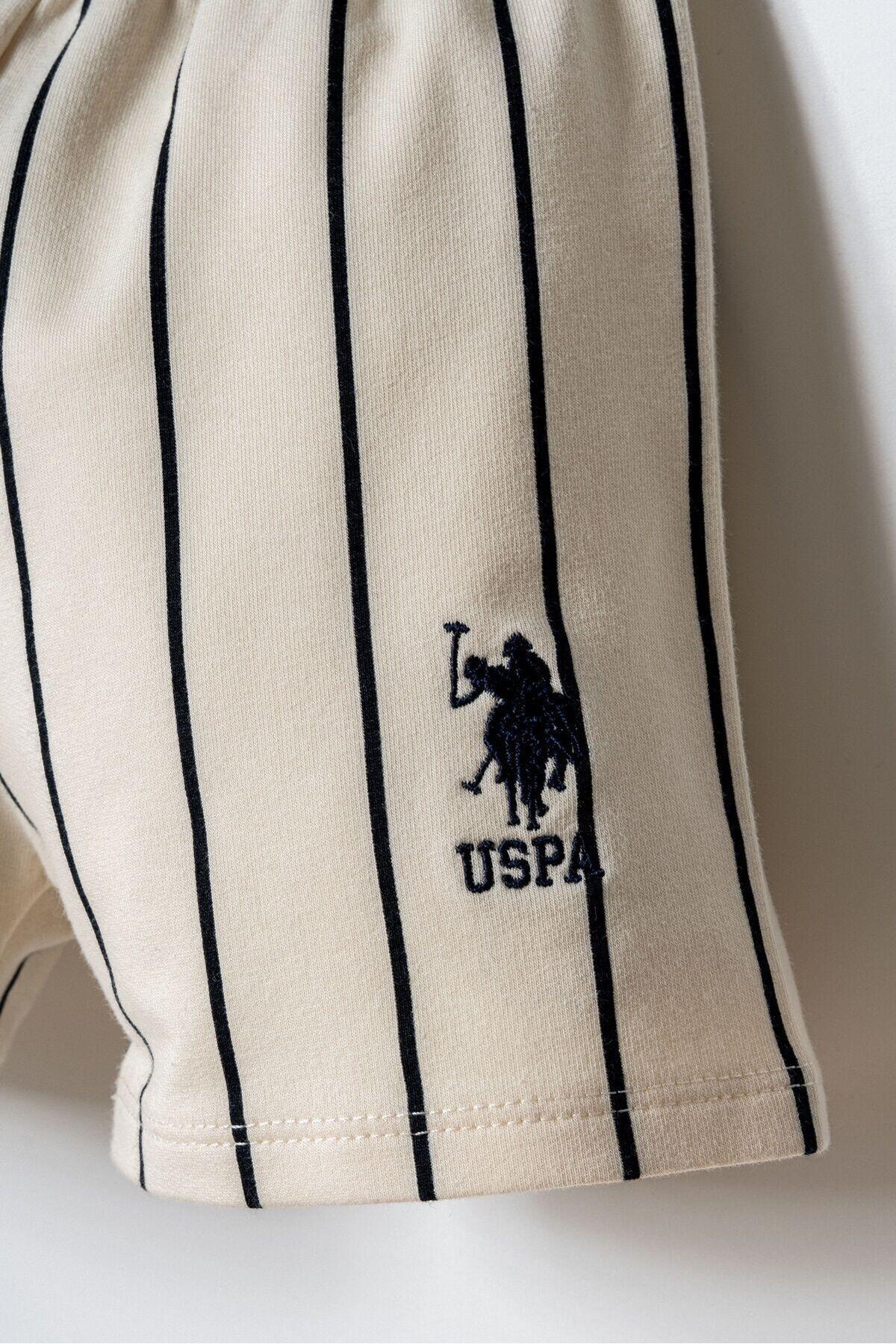 U.S. Polo Erkek Bebek 6-36 Ay İkili Şortlu Takım Lacivert