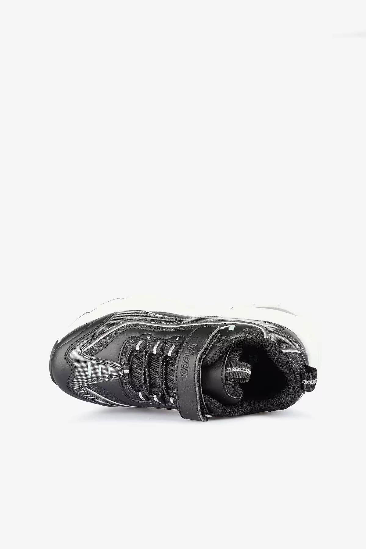 Vicco Kız Çocuk 30-35 Numara Hack Spor Ayakkabı Siyah
