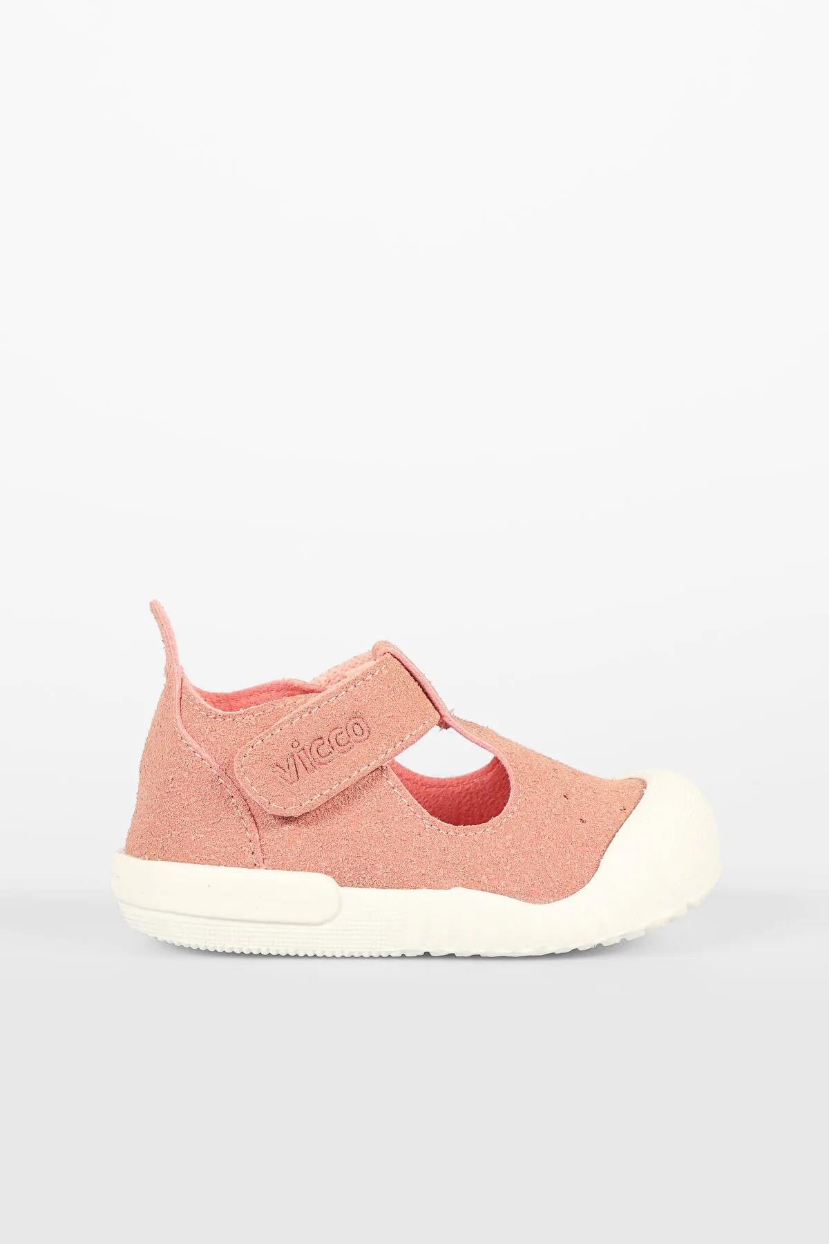 Vicco Unisex 19-21 Numara Ultra Hafif İlk Adım Ayakkabı Pudra