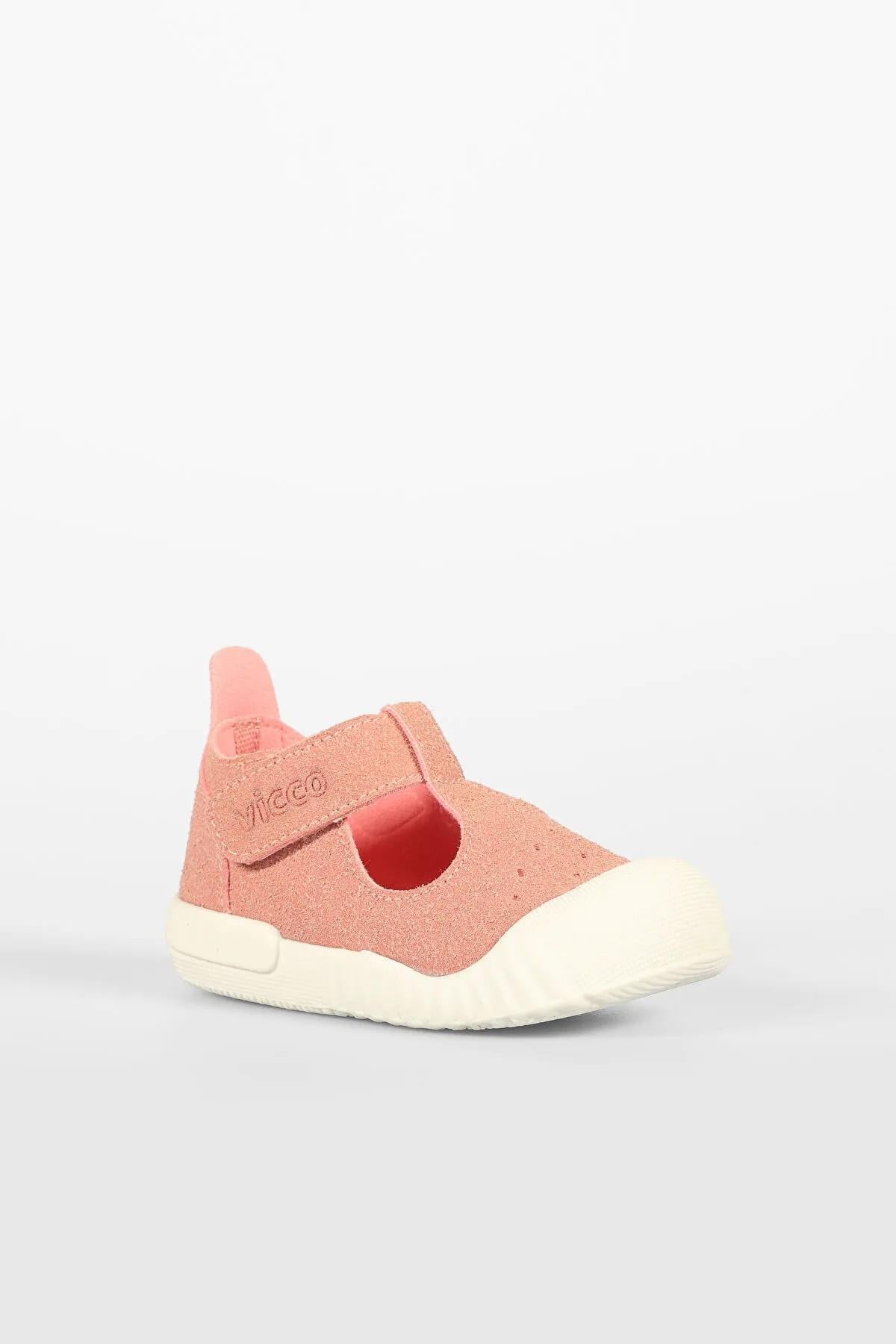 Vicco Unisex 19-21 Numara Ultra Hafif İlk Adım Ayakkabı Pudra