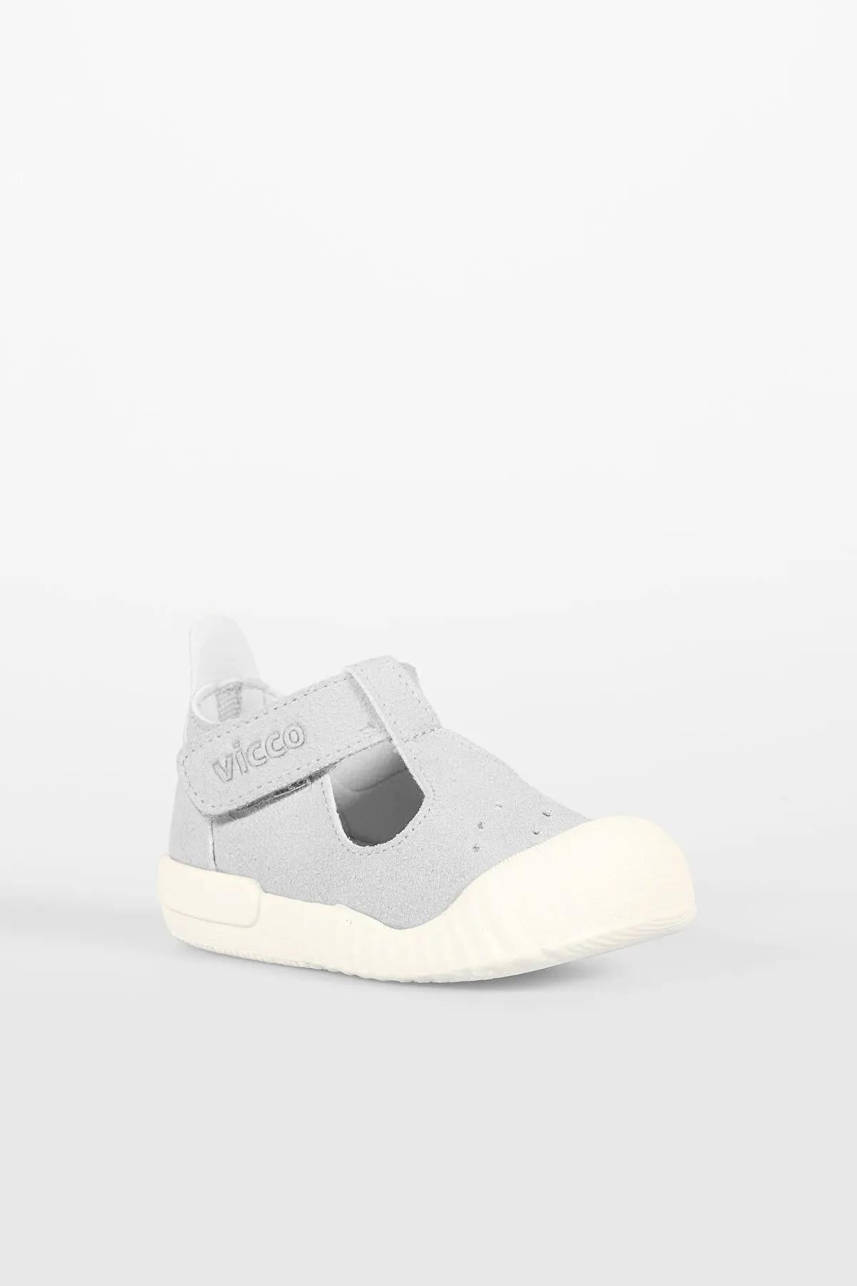 Vicco Unisex 19-21 Numara Ultra Hafif İlk Adım Ayakkabı Gri