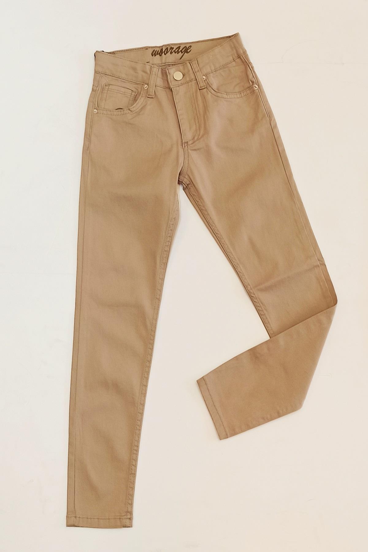Woorage Kız Çocuk Gabardin Pantolon 0324