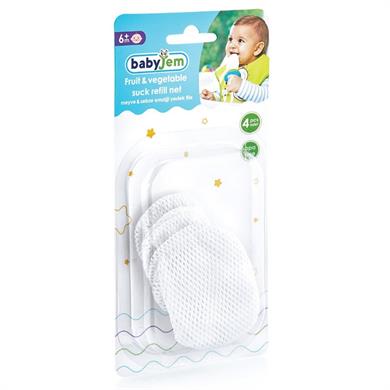Babyjem Meyve&Sebze Emziği Yedek File 213 Beyaz