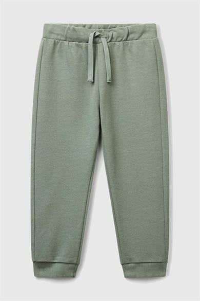 Benetton Erkek Bebek 1-6 Yaş Arka Cep Logolu Eşofman Altı Haki