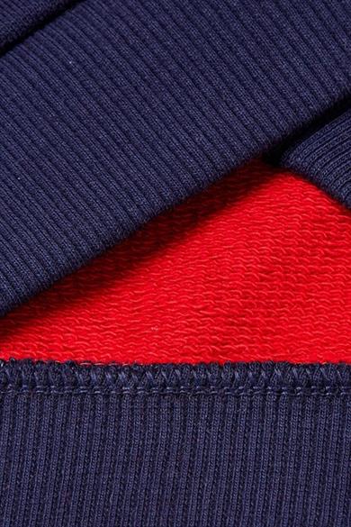 Benetton Erkek Bebek 1-6 Yaş Logo Baskılı Manşetli Hırka Kırmızı